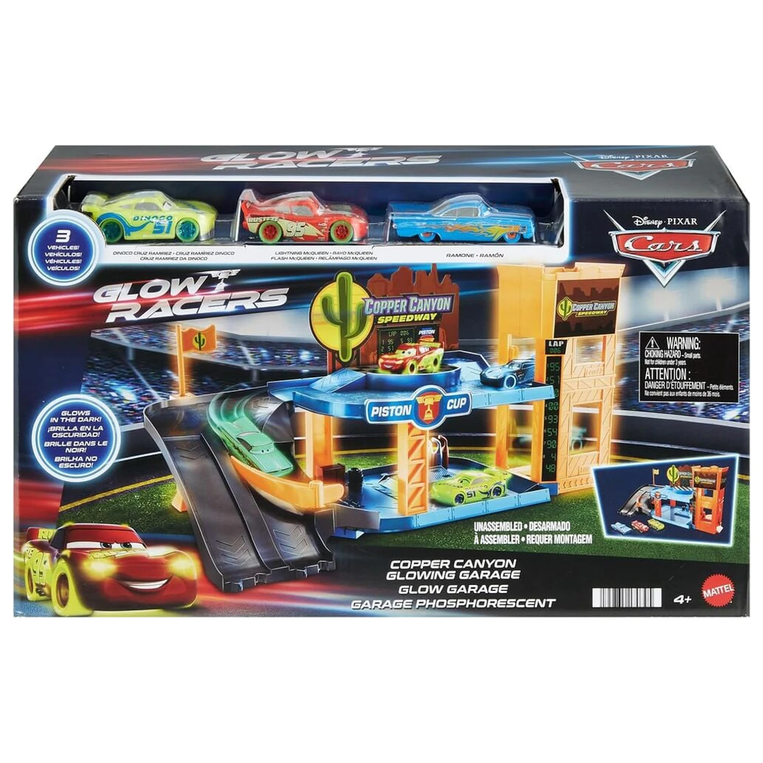 Disney Pixar Cars Copper Canyon Glow set za igru radionica fotografija proizvoda