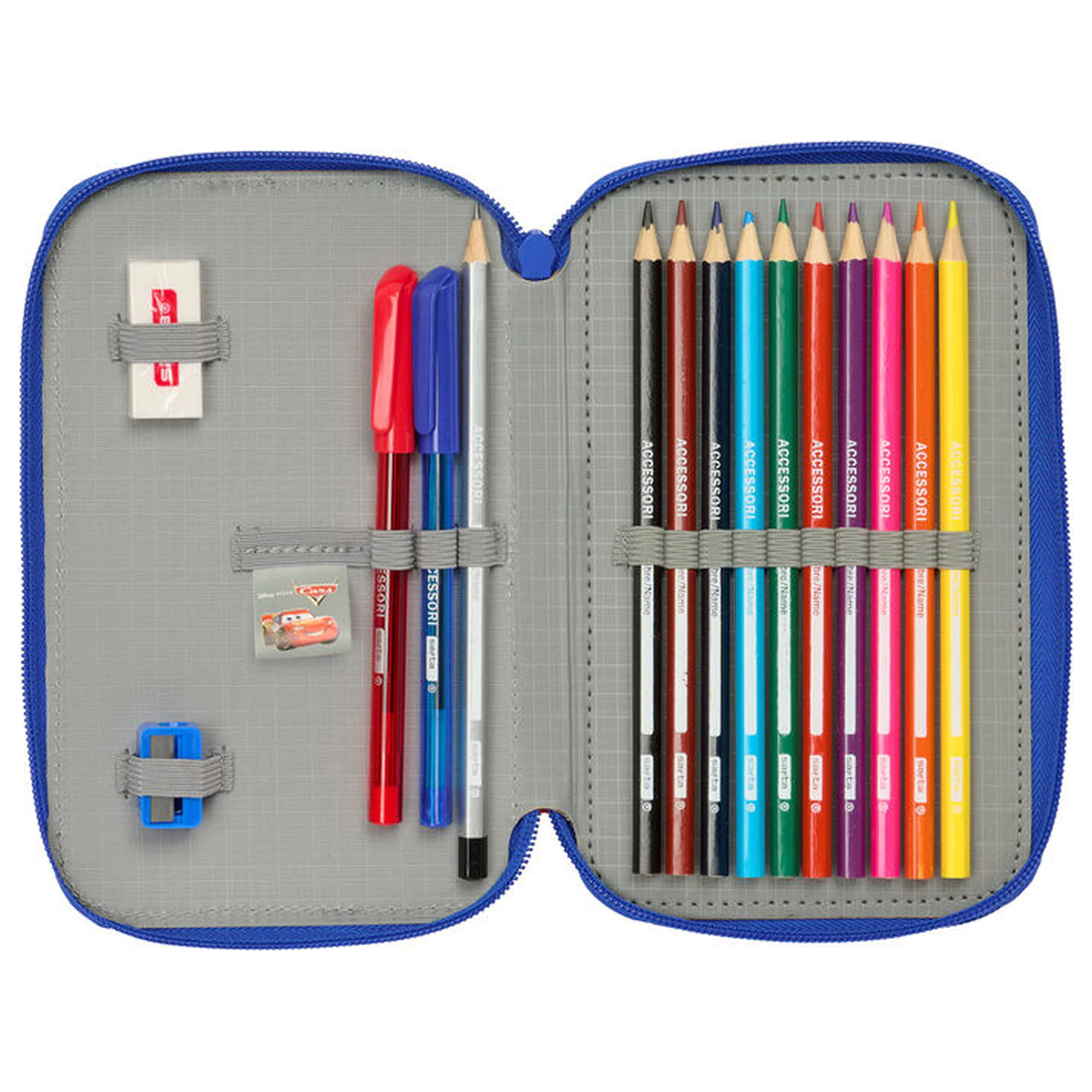 Disney Pixar Cars dvostruka pernica 29 kom. fotografija proizvoda