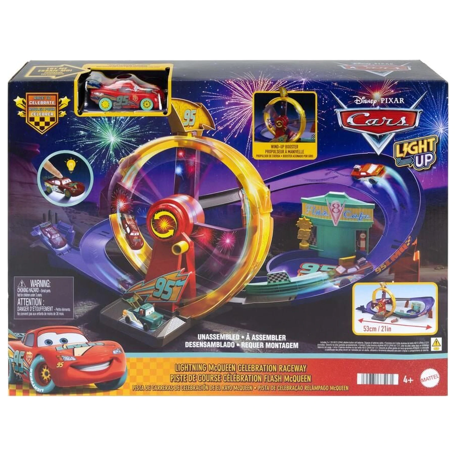 Disney Pixar Cars Lightning McQueen set staza fotografija proizvoda