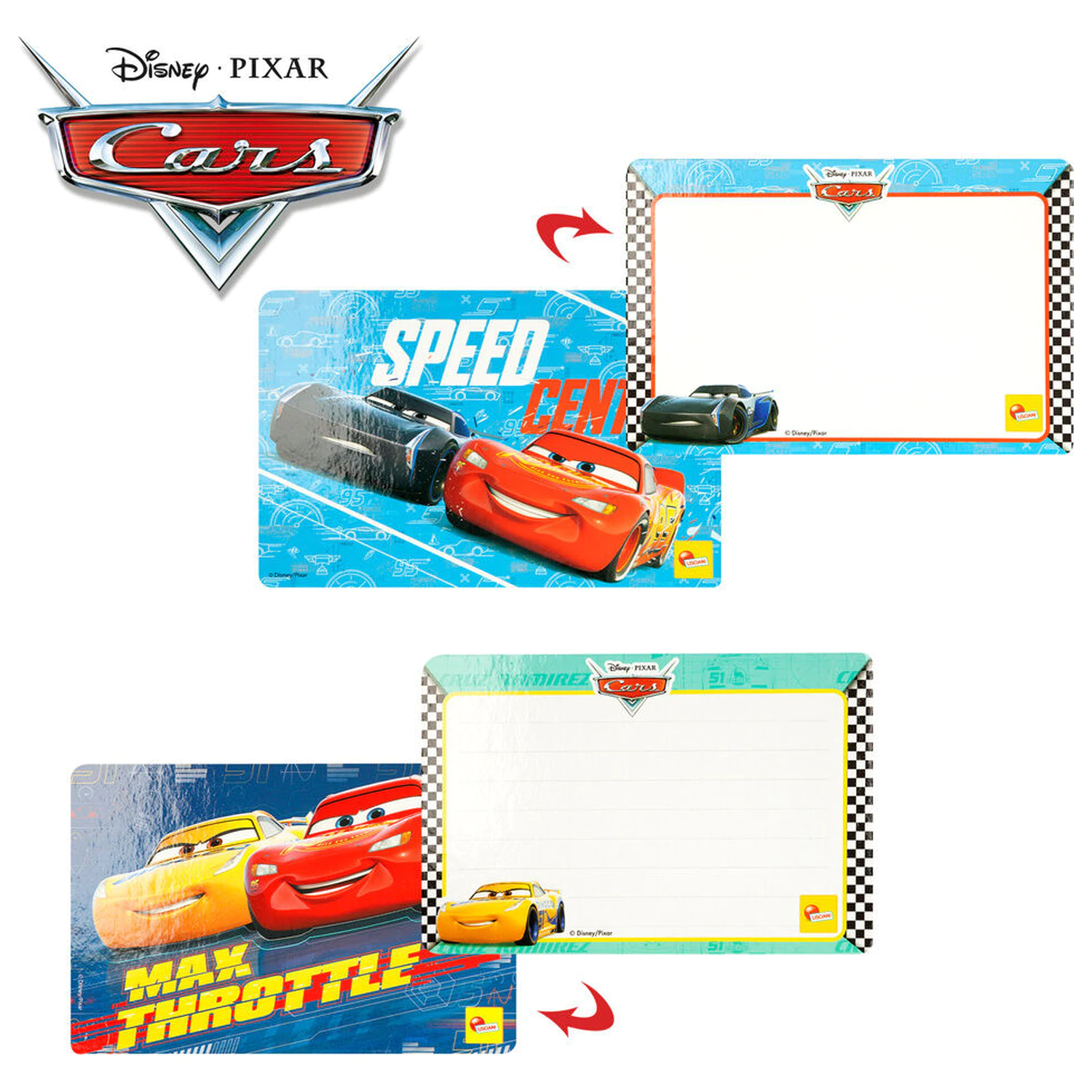 Disney Pixar Cars škola crtanja fotografija proizvoda