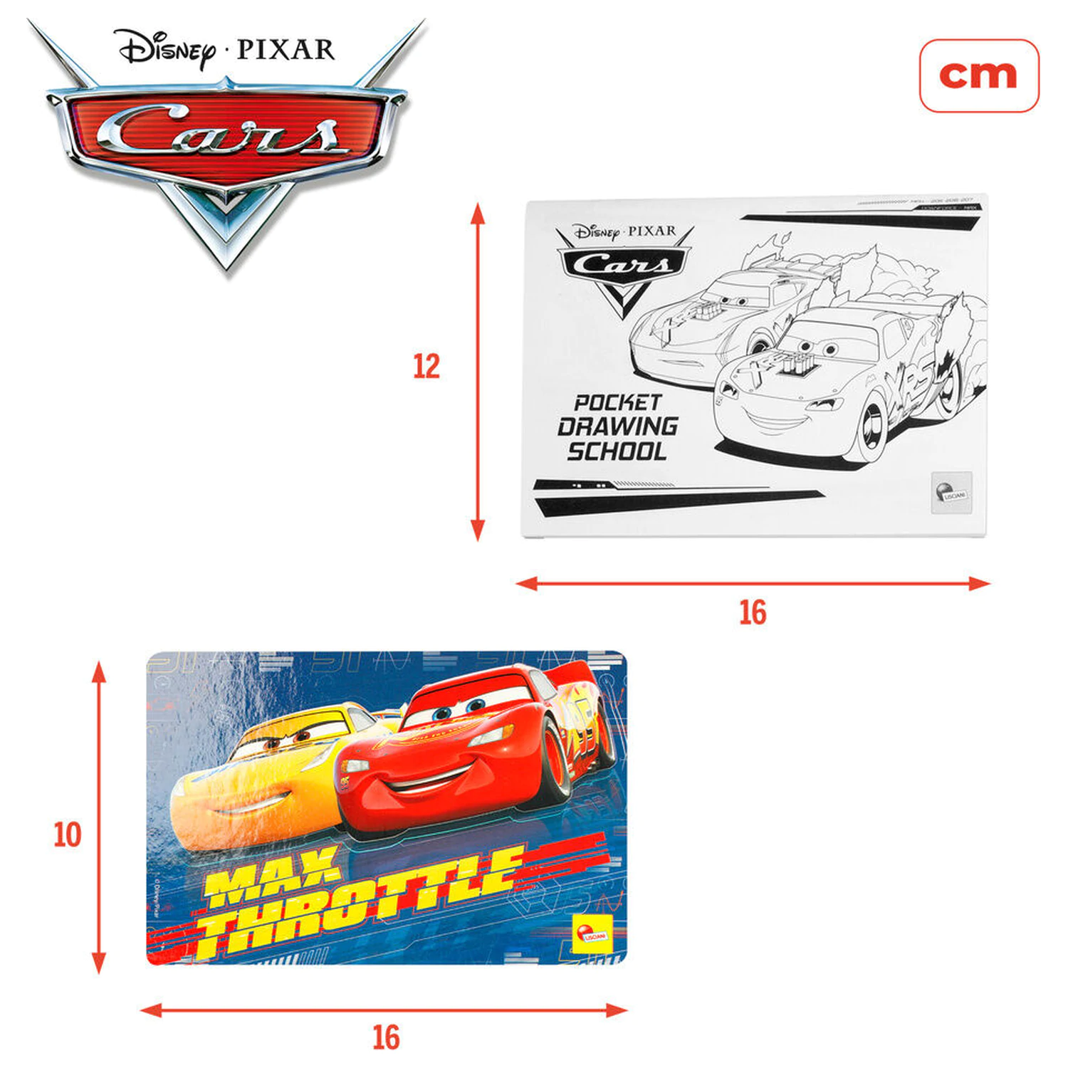 Disney Pixar Cars škola crtanja fotografija proizvoda