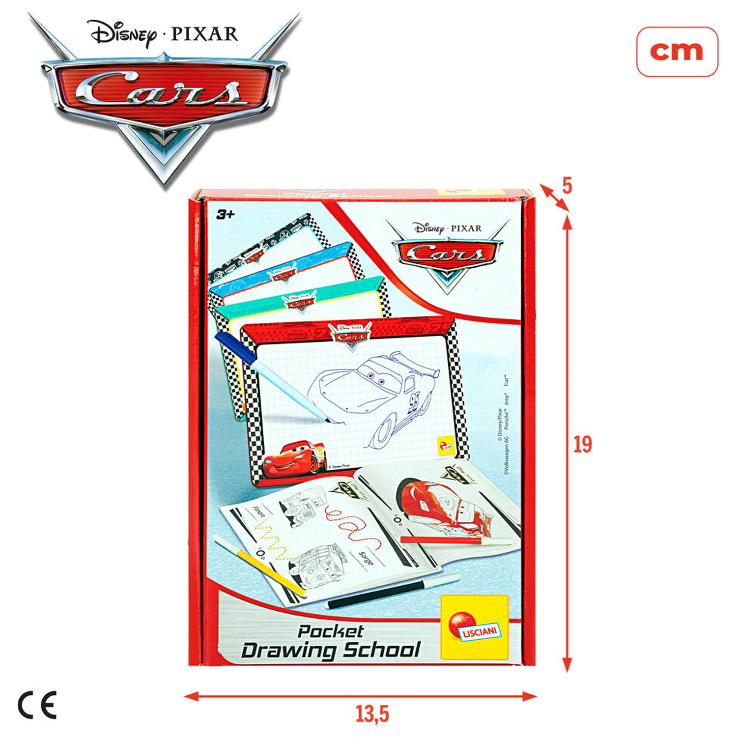 Disney Pixar Cars škola crtanja fotografija proizvoda