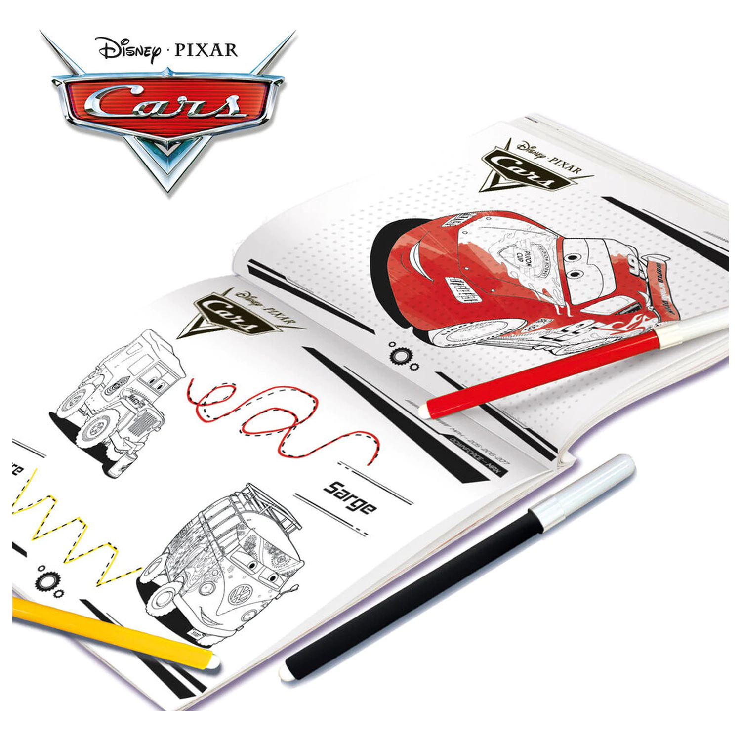 Disney Pixar Cars škola crtanja fotografija proizvoda