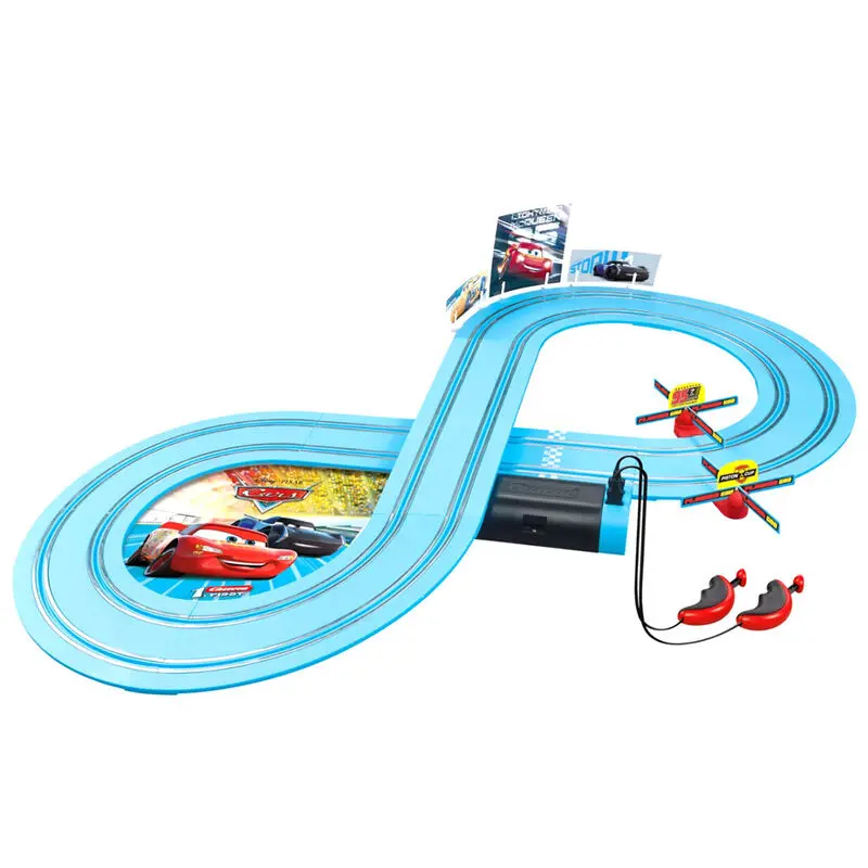 Disney Pixar Cars Rayo & Storm trkaća staza fotografija proizvoda