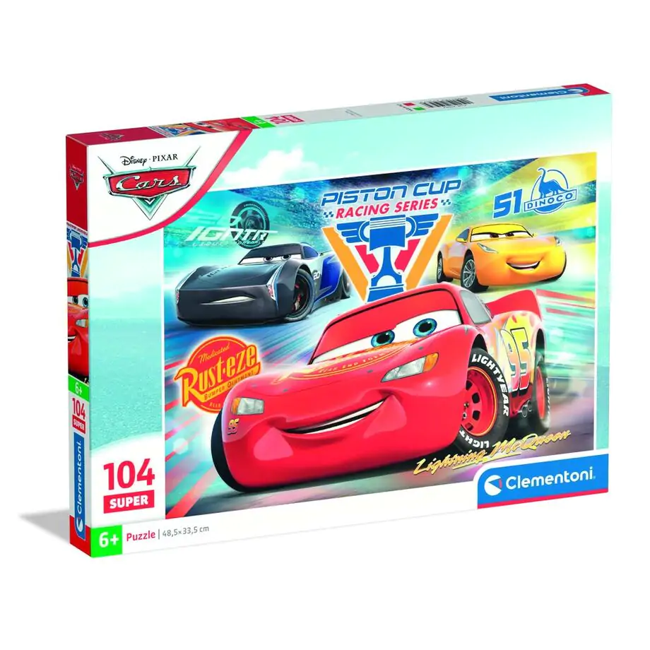 Disney Pixar Cars super puzzle 104 komada fotografija proizvoda