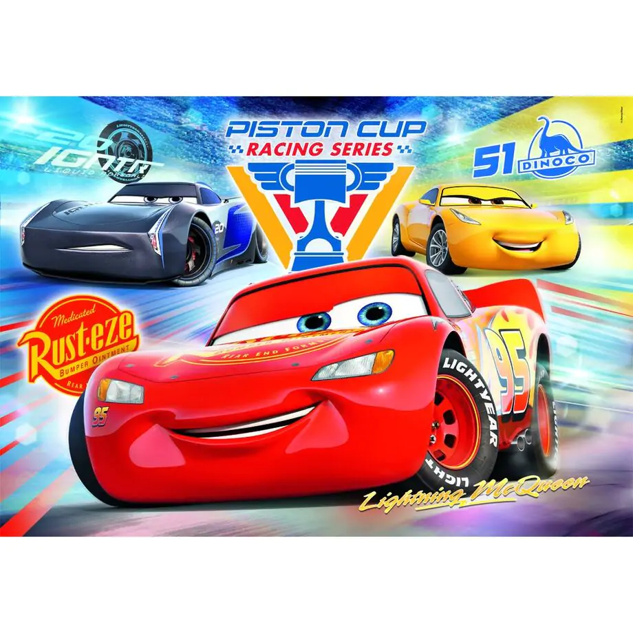 Disney Pixar Cars super puzzle 104 komada fotografija proizvoda