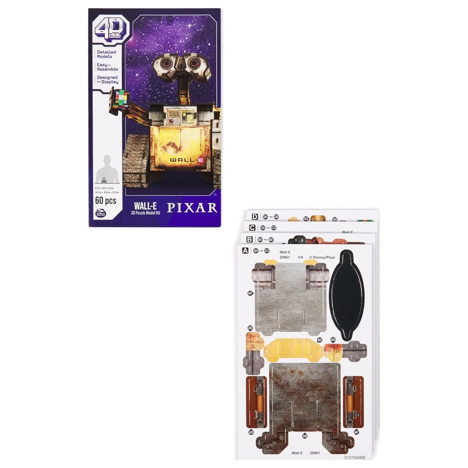 Disney Pixar Wall-E 3D slagalica (60 komada) fotografija proizvoda