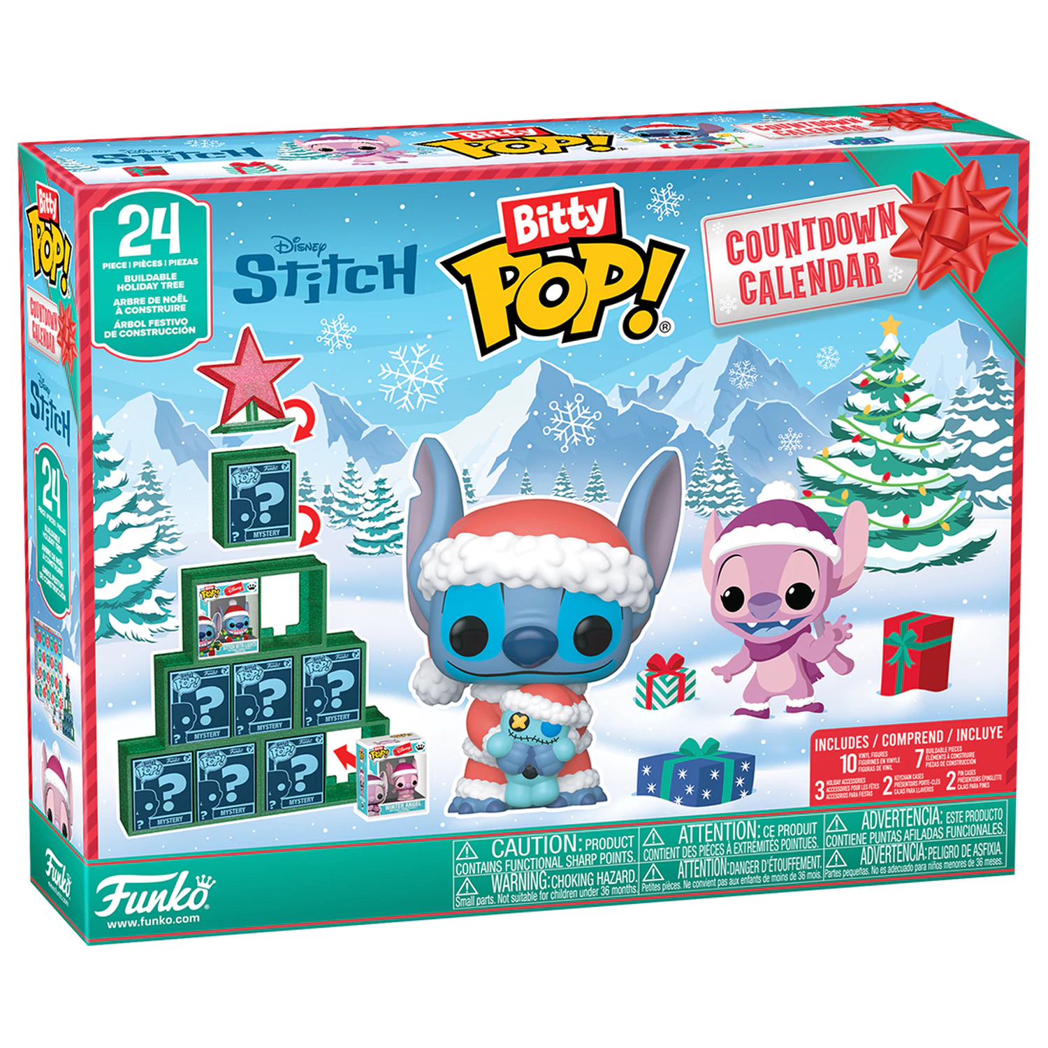 Disney Funko Bitty POP! Adventski kalendar Stitch Holiday fotografija proizvoda