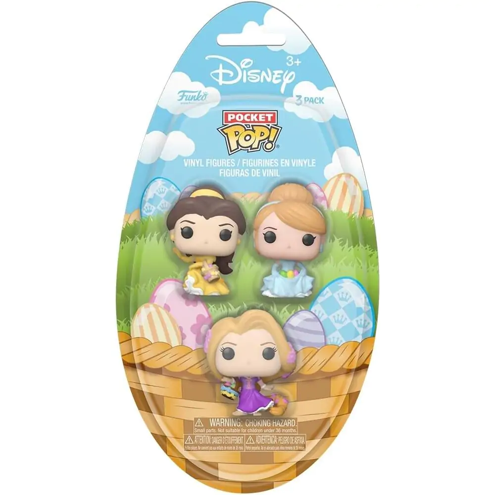 Disney Pocket Funko POP! Vinilna figura 3-Pack Jaje Princeza 4 cm fotografija proizvoda