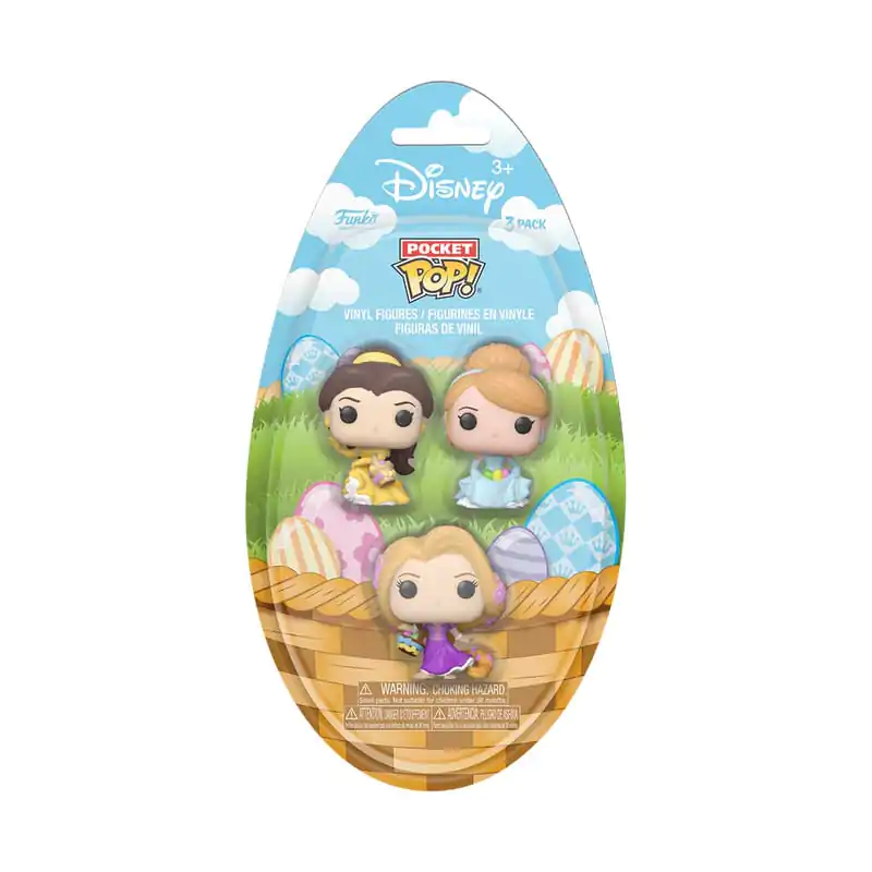 Disney Pocket Funko POP! Vinilna figura 3-Pack Jaje Princeza 4 cm fotografija proizvoda