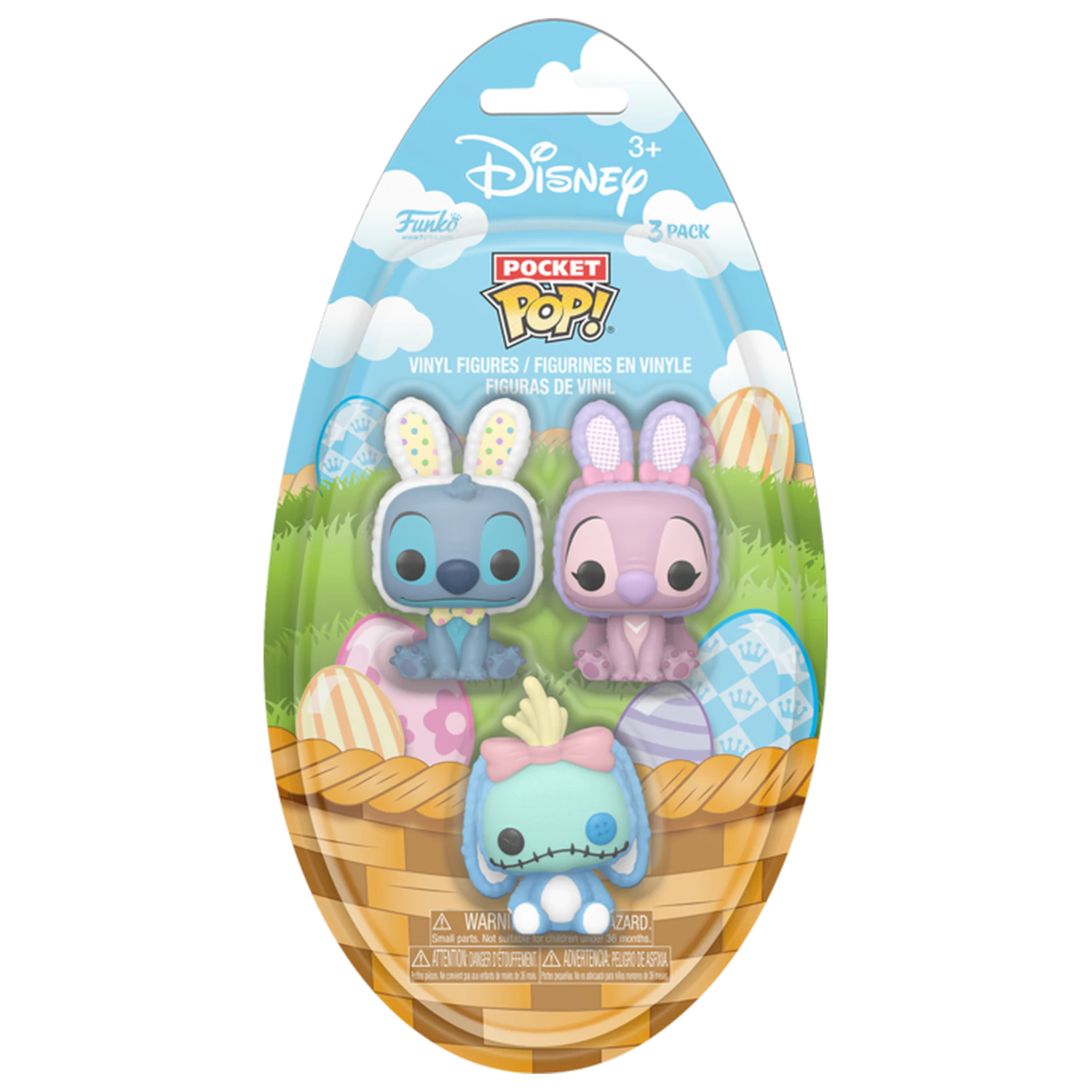 DISNEY Džepni Funko POP! Lilo & Stitch (3 komada) fotografija proizvoda