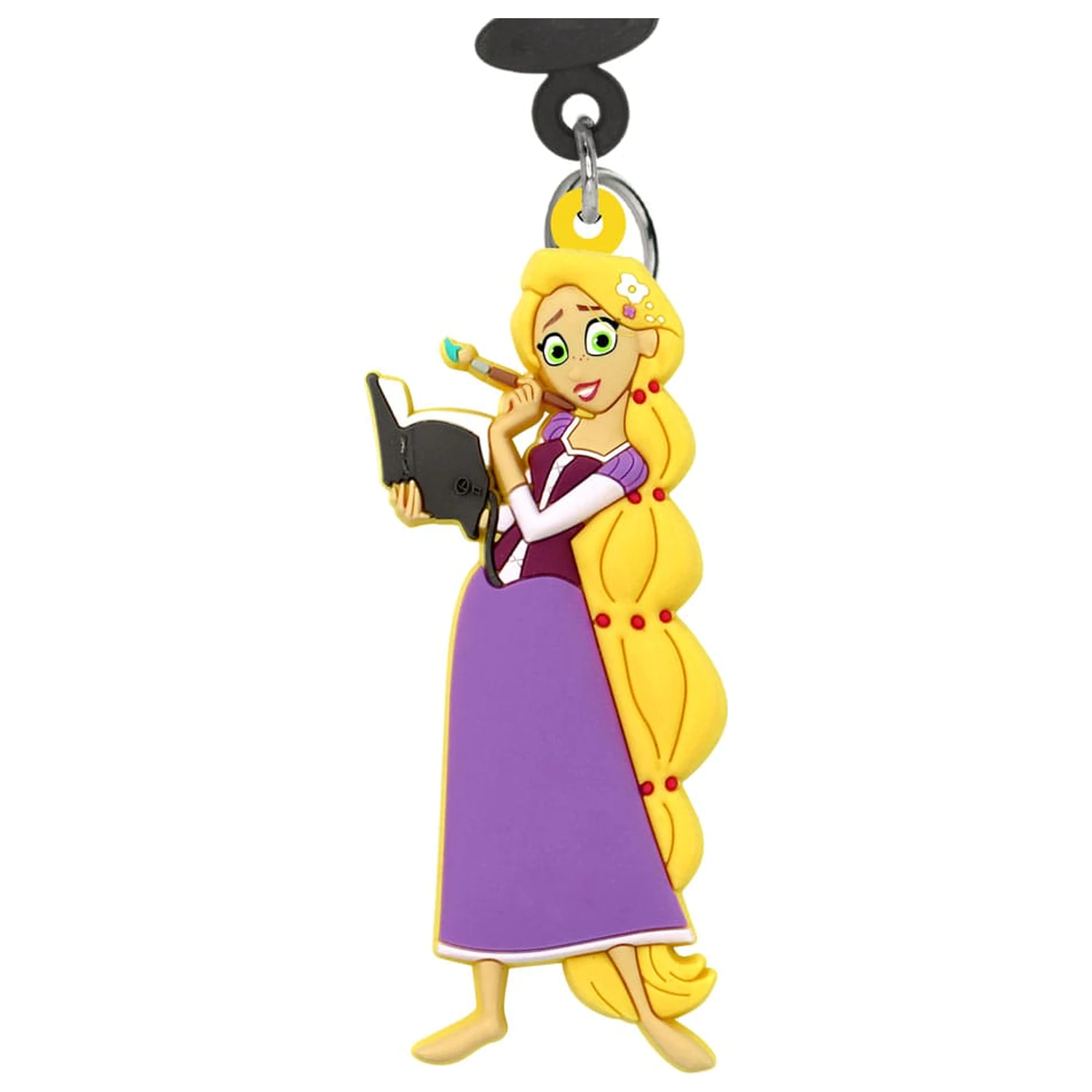 Disney Princess Soft Touch PVC privjesak za torbu Rapunzel fotografija proizvoda