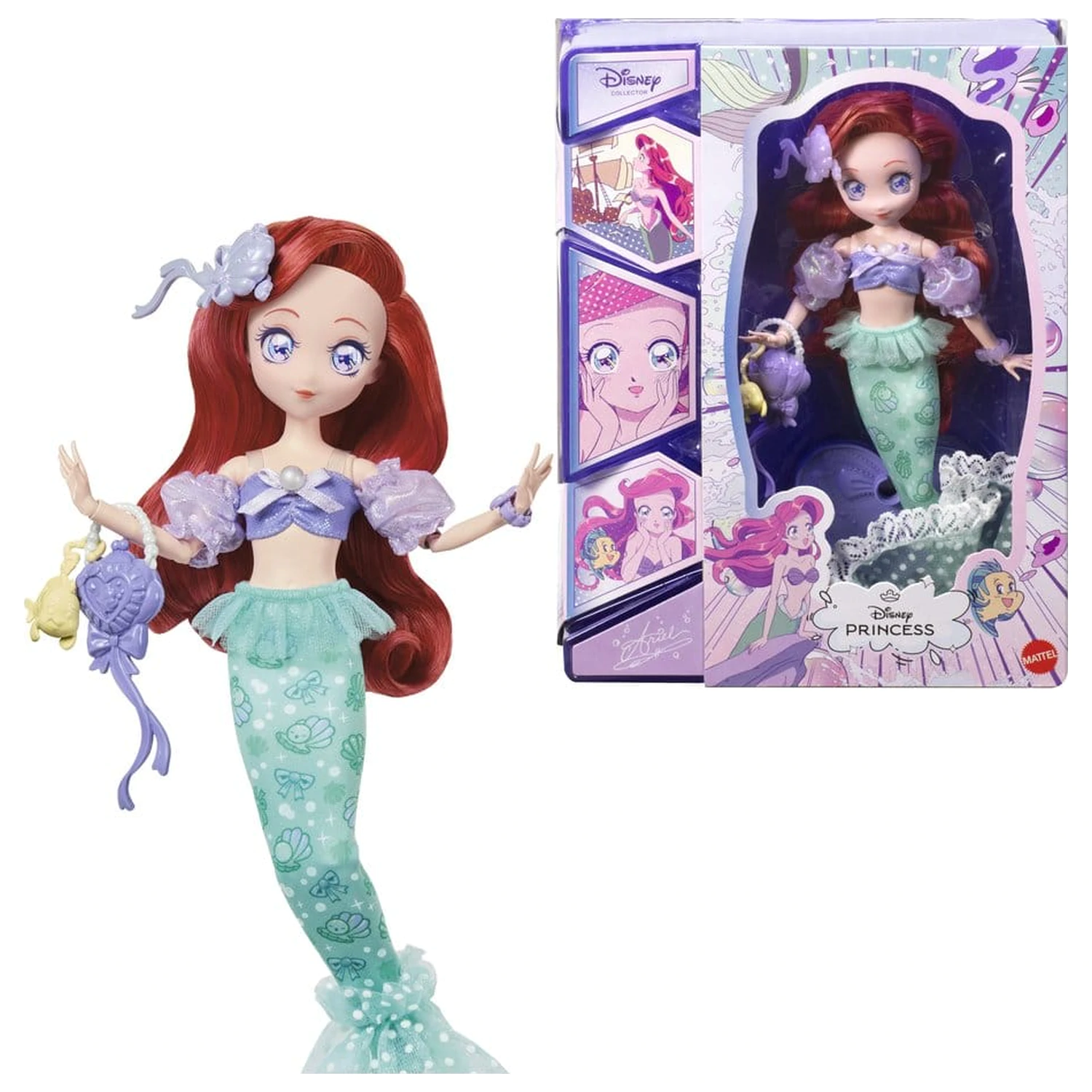 Disney Princess Lutka Manga Ariel 22 cm fotografija proizvoda