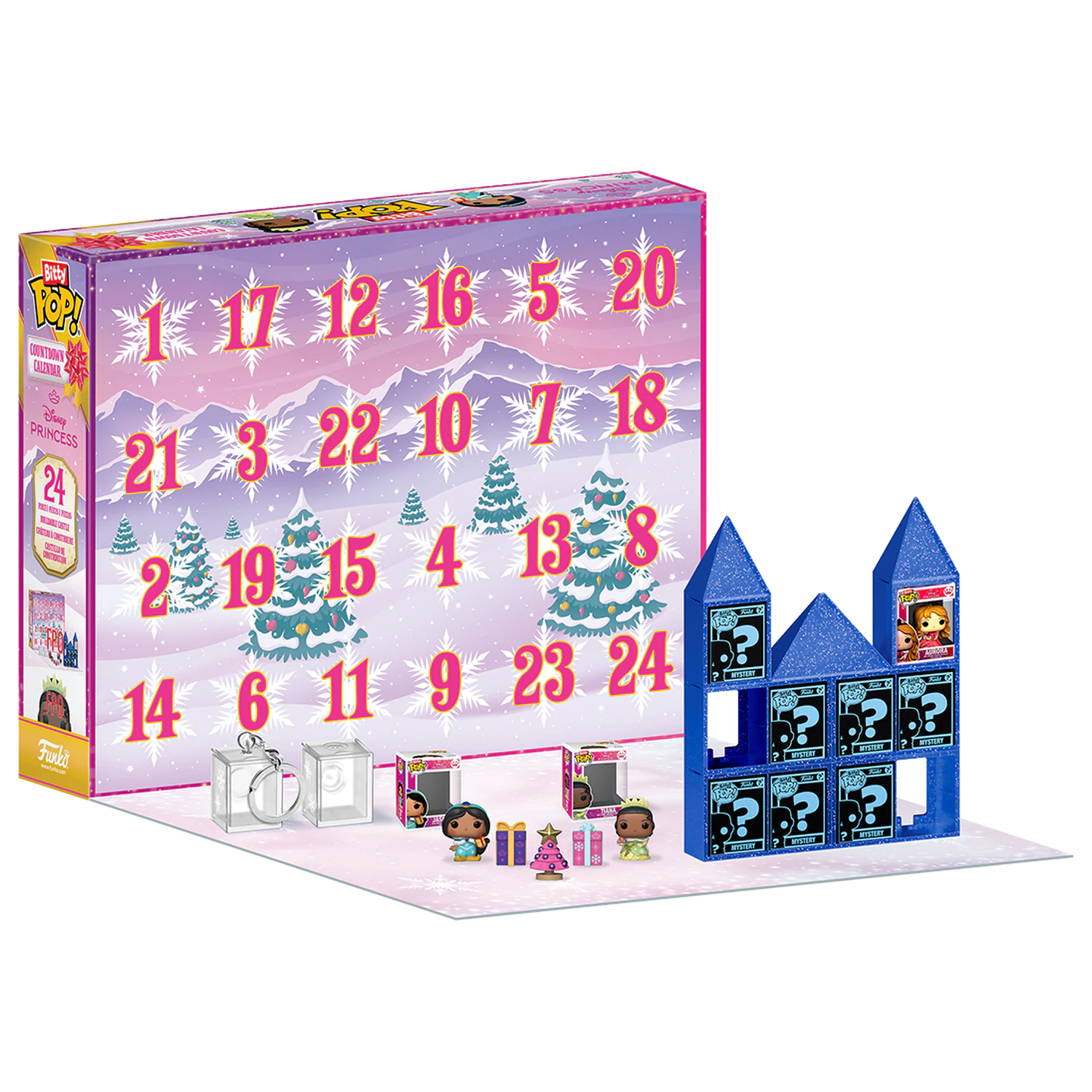 Disney Princess Funko Bitty POP! Adventski kalendar fotografija proizvoda