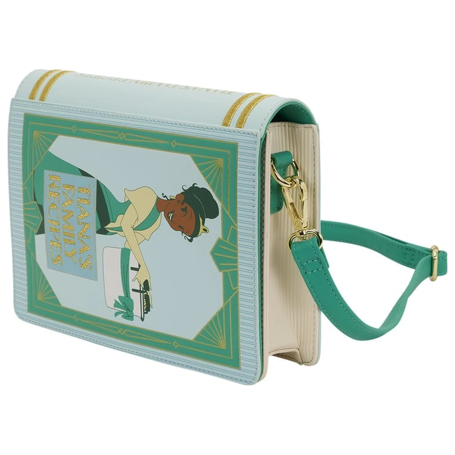 Disney by Loungefly Torba preko tijela Princess Tiana Recipe Book fotografija proizvoda
