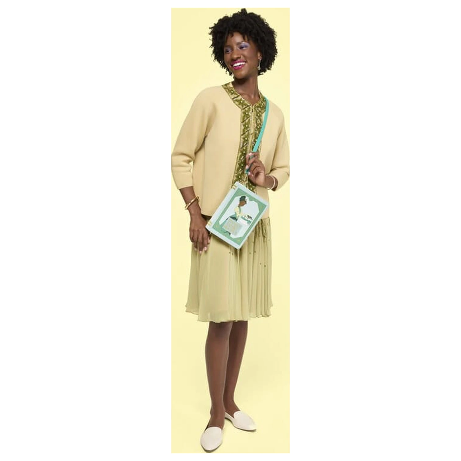 Disney by Loungefly Torba preko tijela Princess Tiana Recipe Book fotografija proizvoda