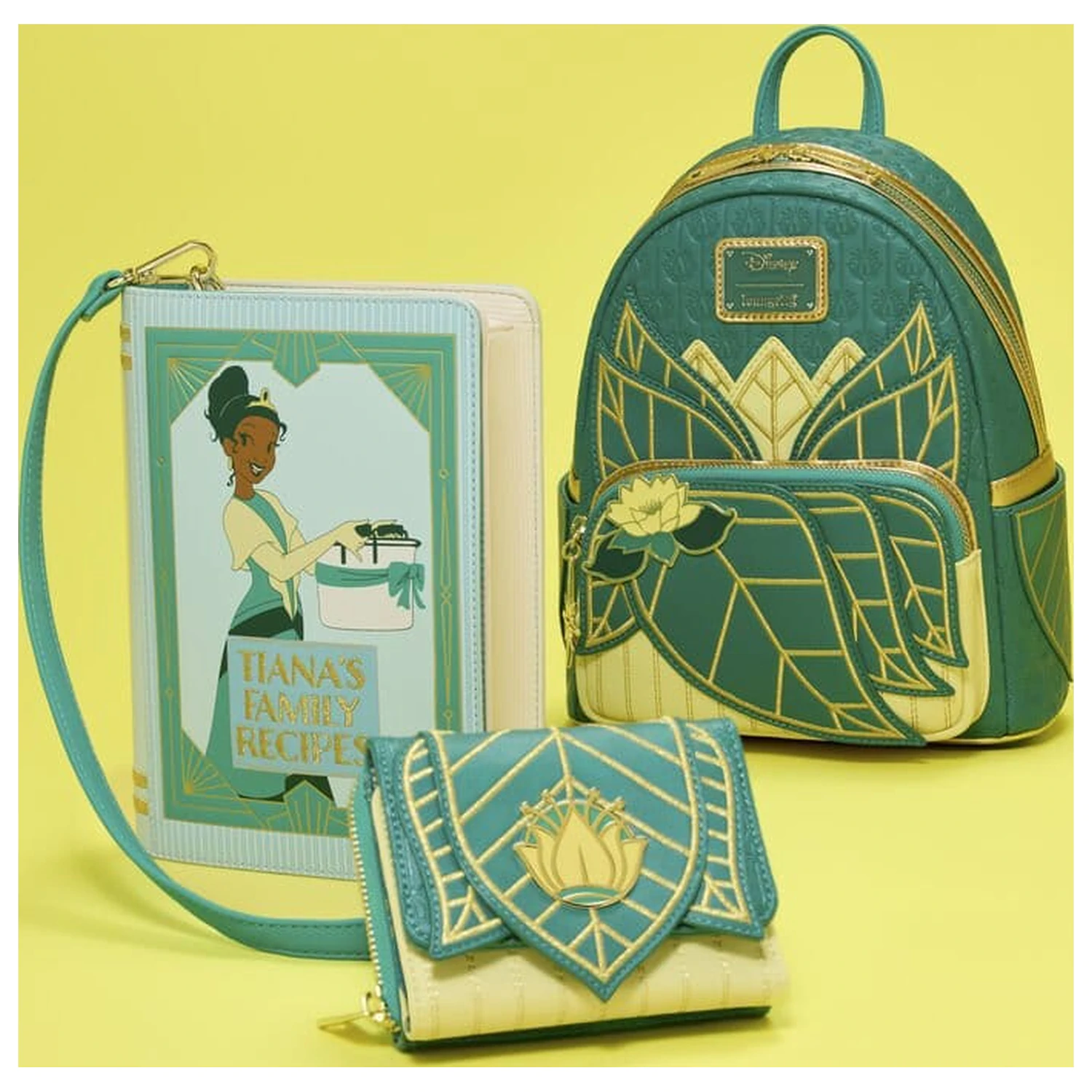 Disney by Loungefly Torba preko tijela Princess Tiana Recipe Book fotografija proizvoda