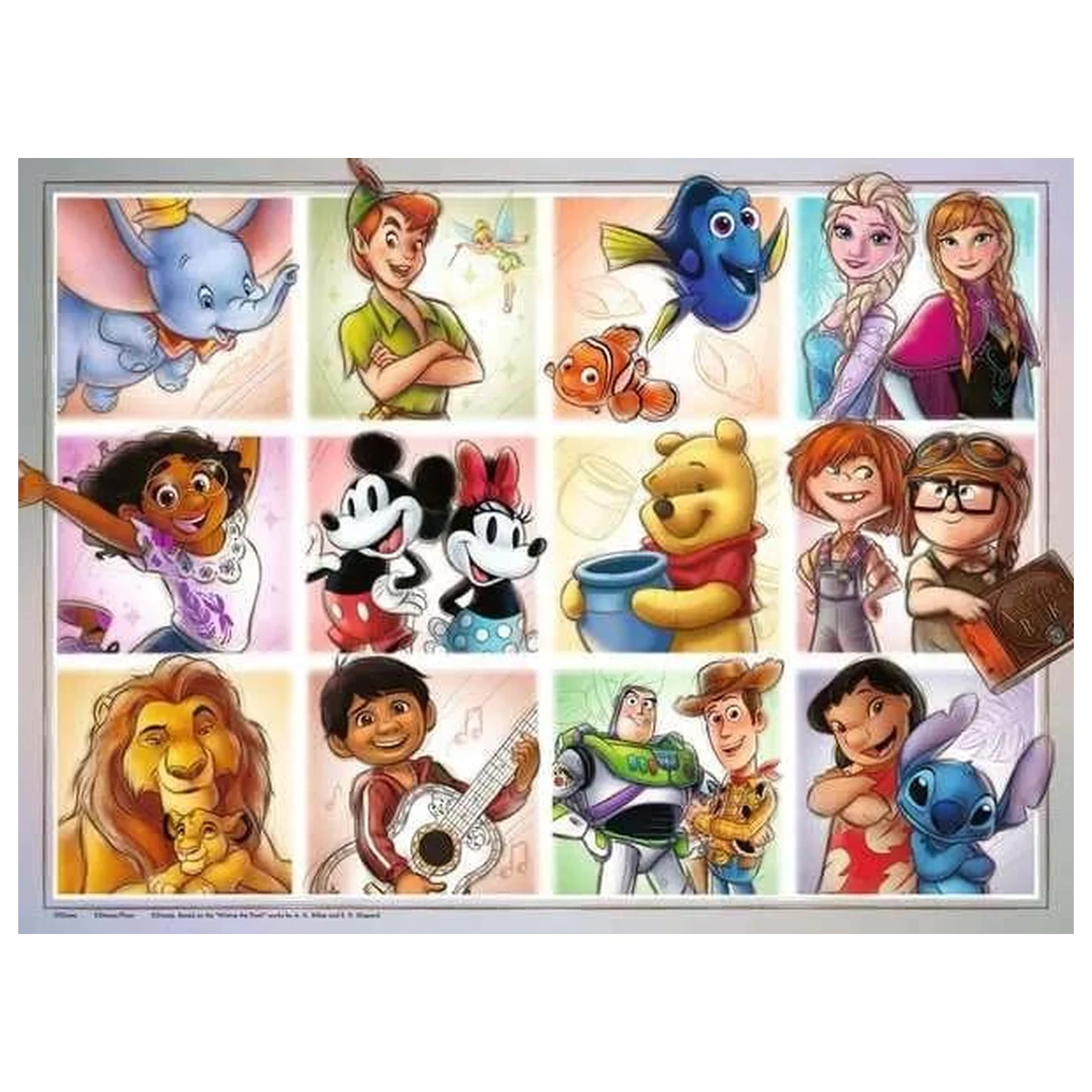 DISNEY Slagalica XXL (100 komada) fotografija proizvoda