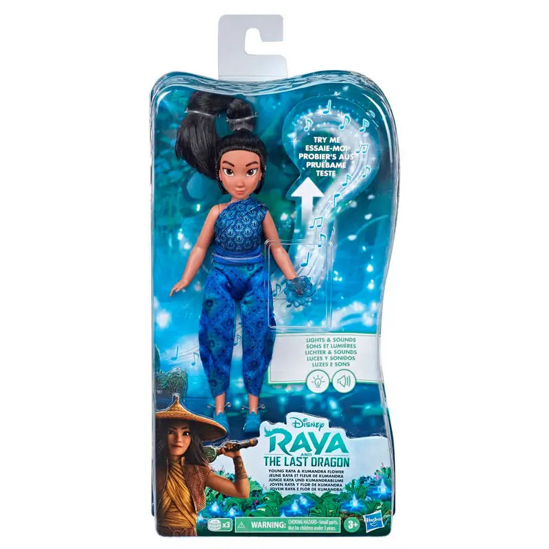 Disney Raya and the Last Dragon Young Raya and Kumandra Flower figura fotografija proizvoda