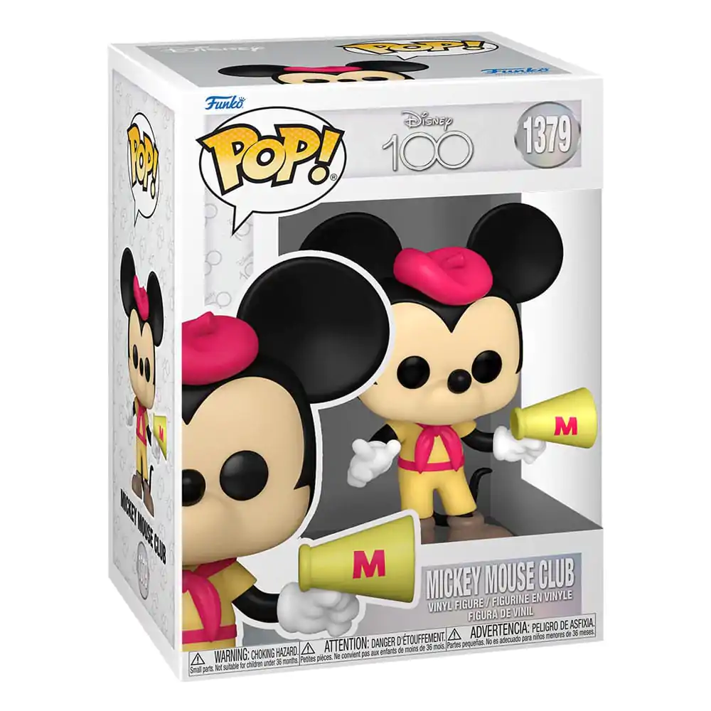 Disneyjeva 100. obljetnica POP! Disney Vinyl Figura Mickey Mouse Club - Mickey 9 cm fotografija proizvoda