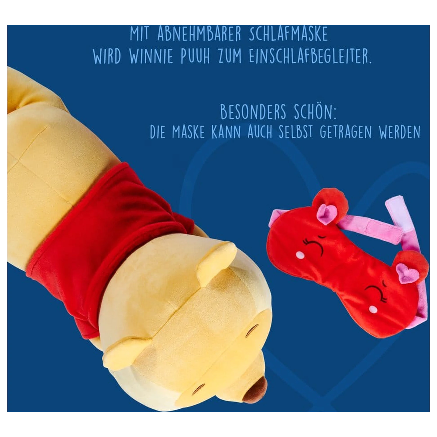 Disney Snuglets Wellbeing Heavy pliš figura Winnie the Pooh 40 cm fotografija proizvoda