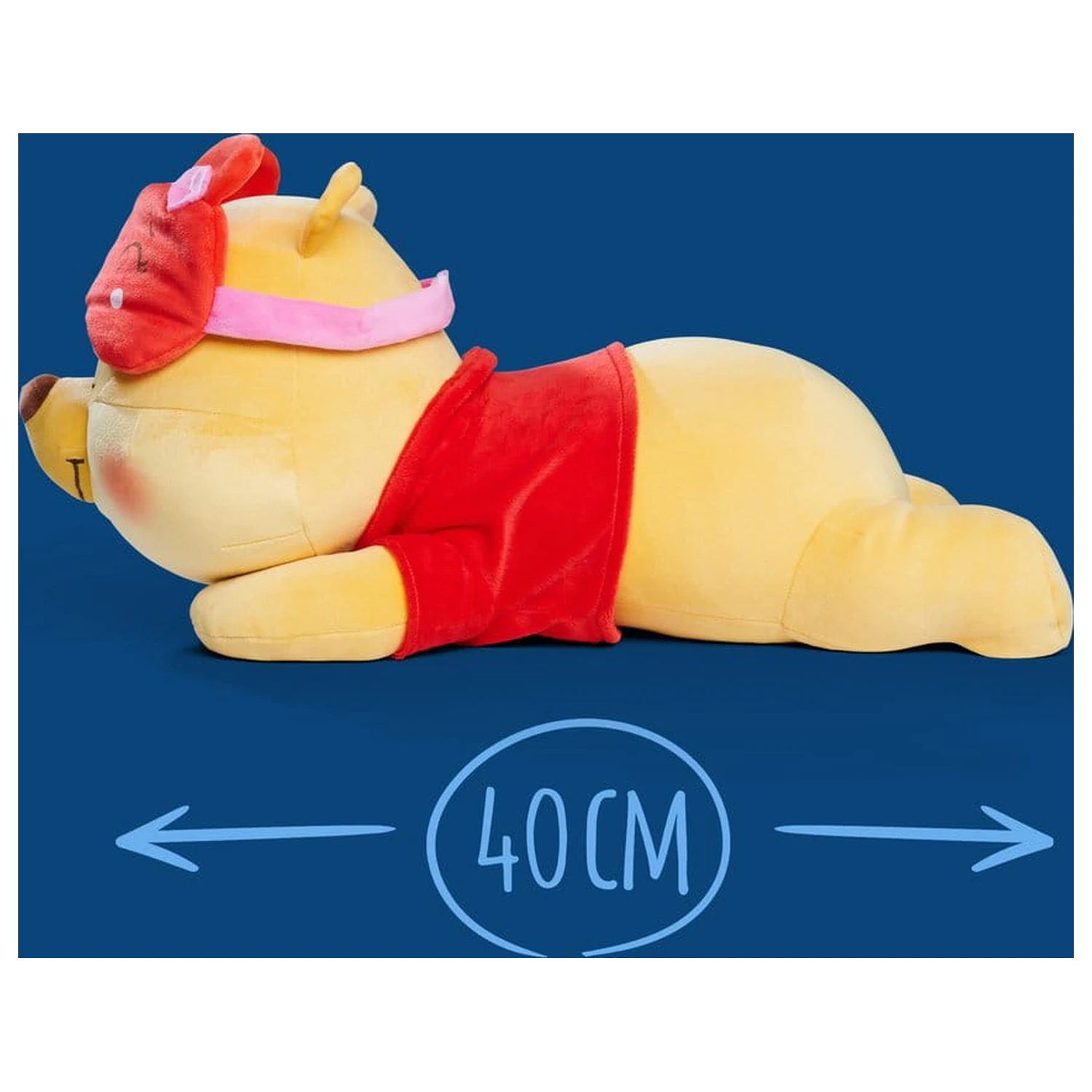 Disney Snuglets Wellbeing Heavy pliš figura Winnie the Pooh 40 cm fotografija proizvoda