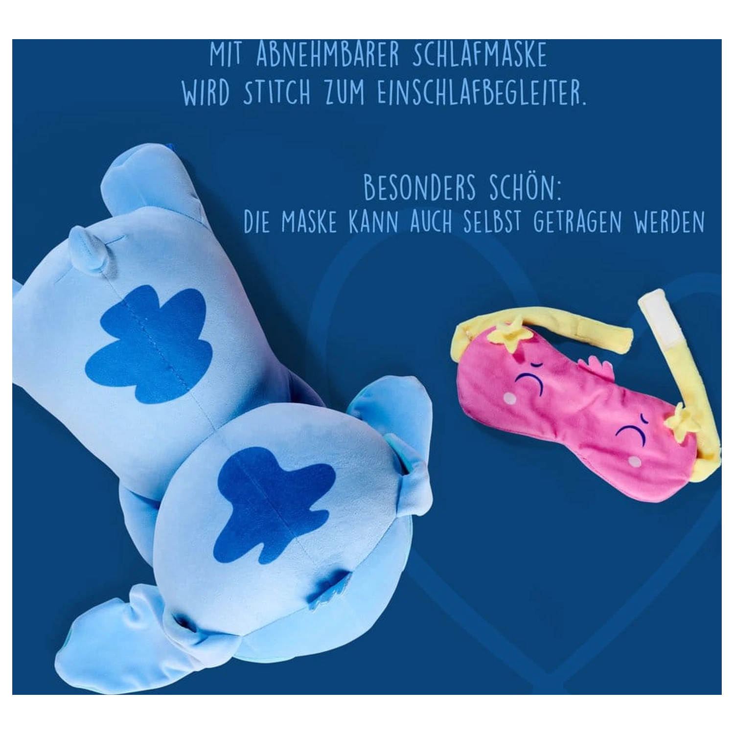 Disney Snuglets Wellbeing Heavy plišana figura Stitch 40 cm fotografija proizvoda