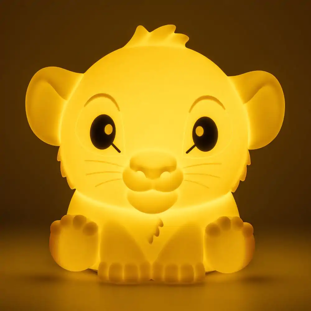 Disney Squishy Glo silikonska svjetiljka The Lion King Simba 15 cm fotografija proizvoda