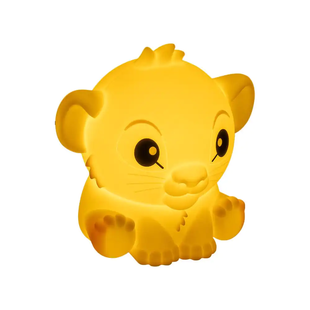 Disney Squishy Glo silikonska svjetiljka The Lion King Simba 15 cm fotografija proizvoda