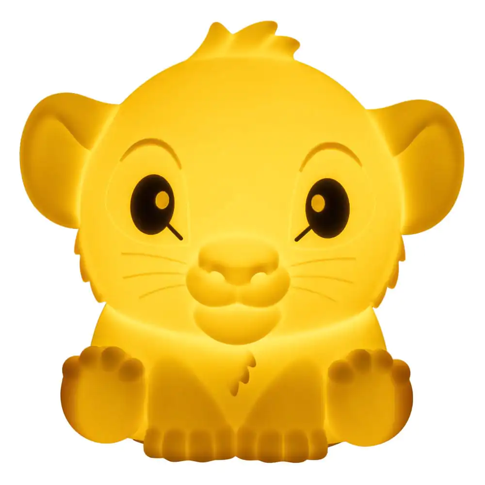 Disney Squishy Glo silikonska svjetiljka The Lion King Simba 15 cm fotografija proizvoda