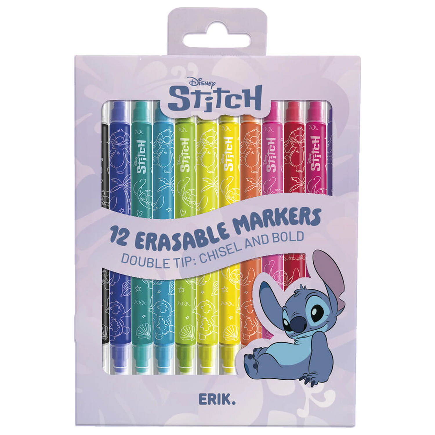Disney Stitch set od 12 izbrisivih flomastera fotografija proizvoda
