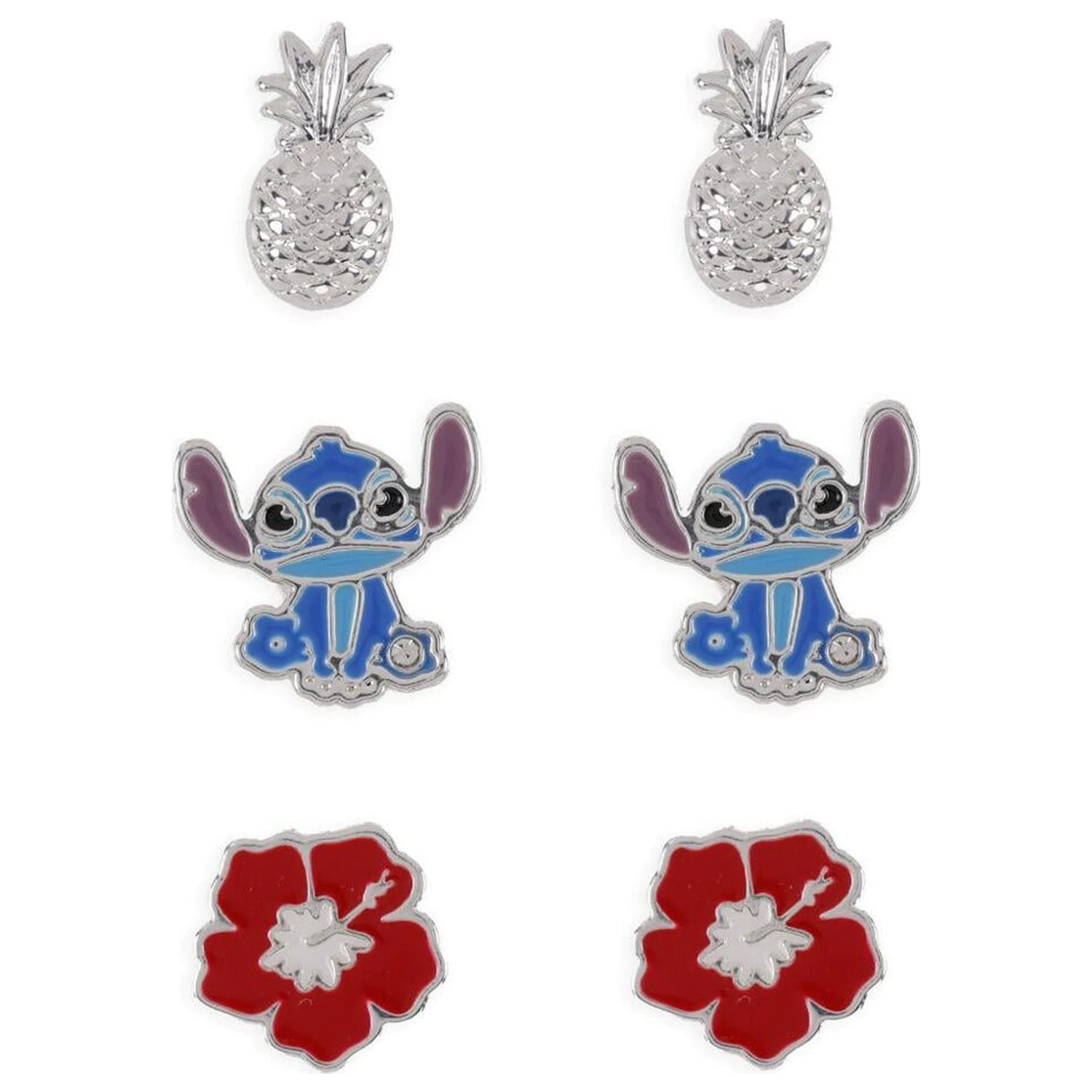 Disney Stitch set od 3 naušnice fotografija proizvoda