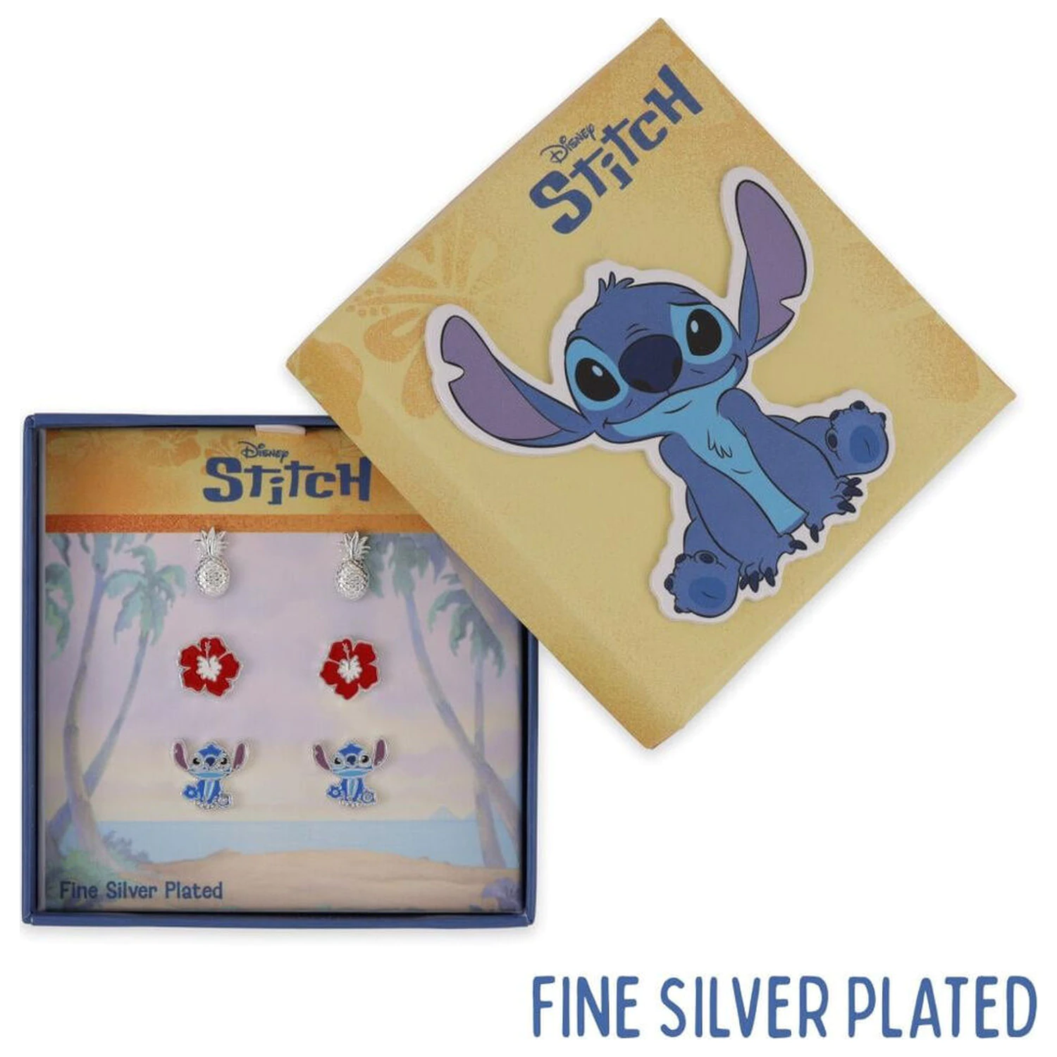 Disney Stitch set od 3 naušnice fotografija proizvoda