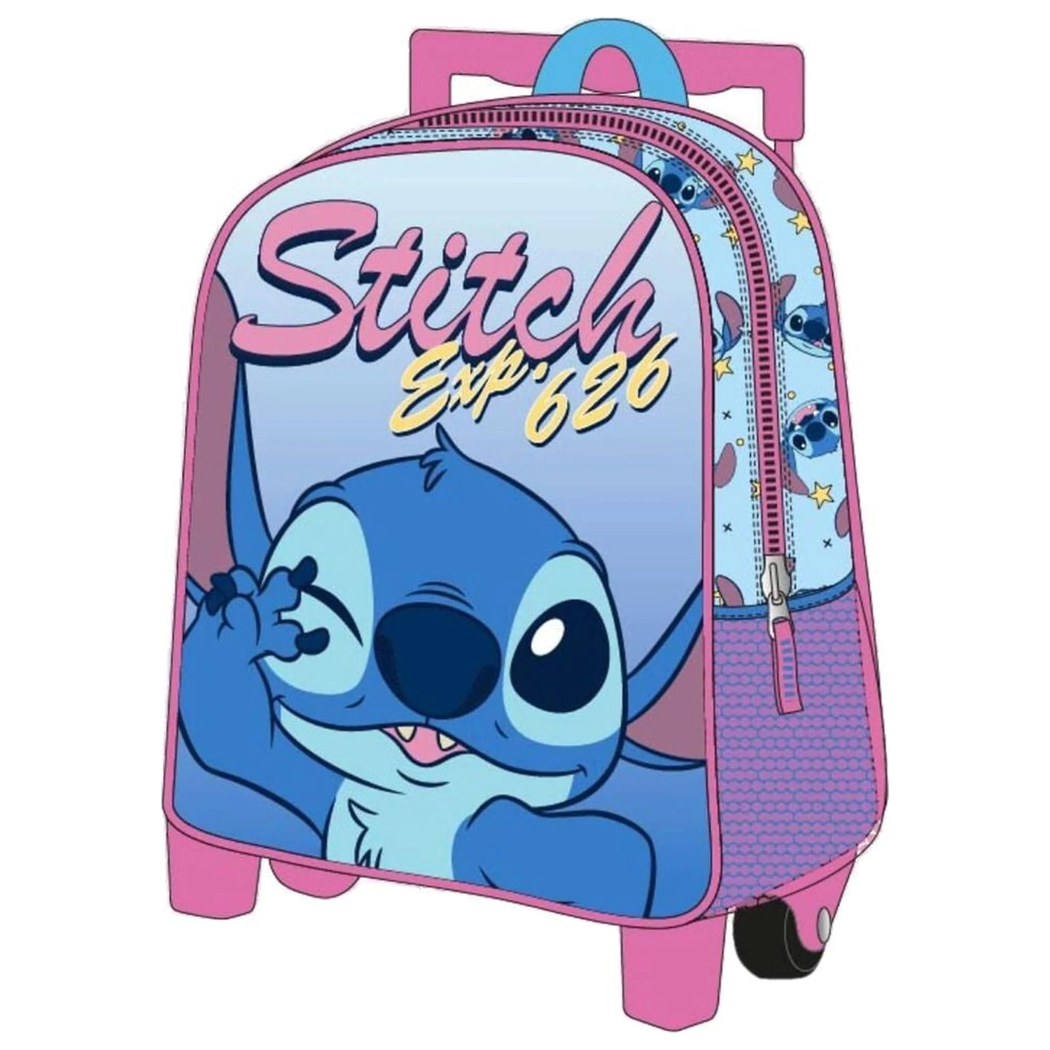 Disney Stitch 3D ruksak na kotačiće 30 cm fotografija proizvoda