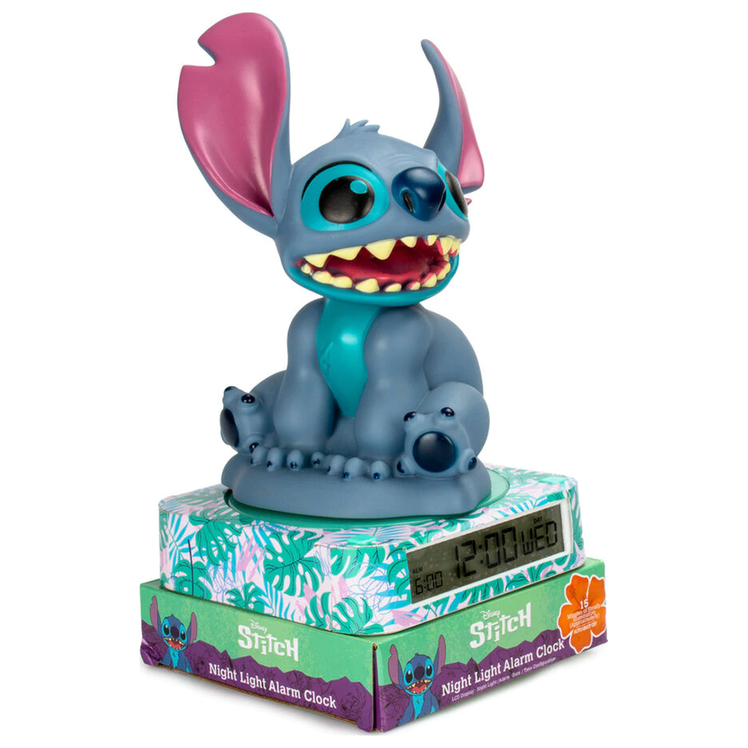 Disney Stitch 3D lampa s alarmom fotografija proizvoda