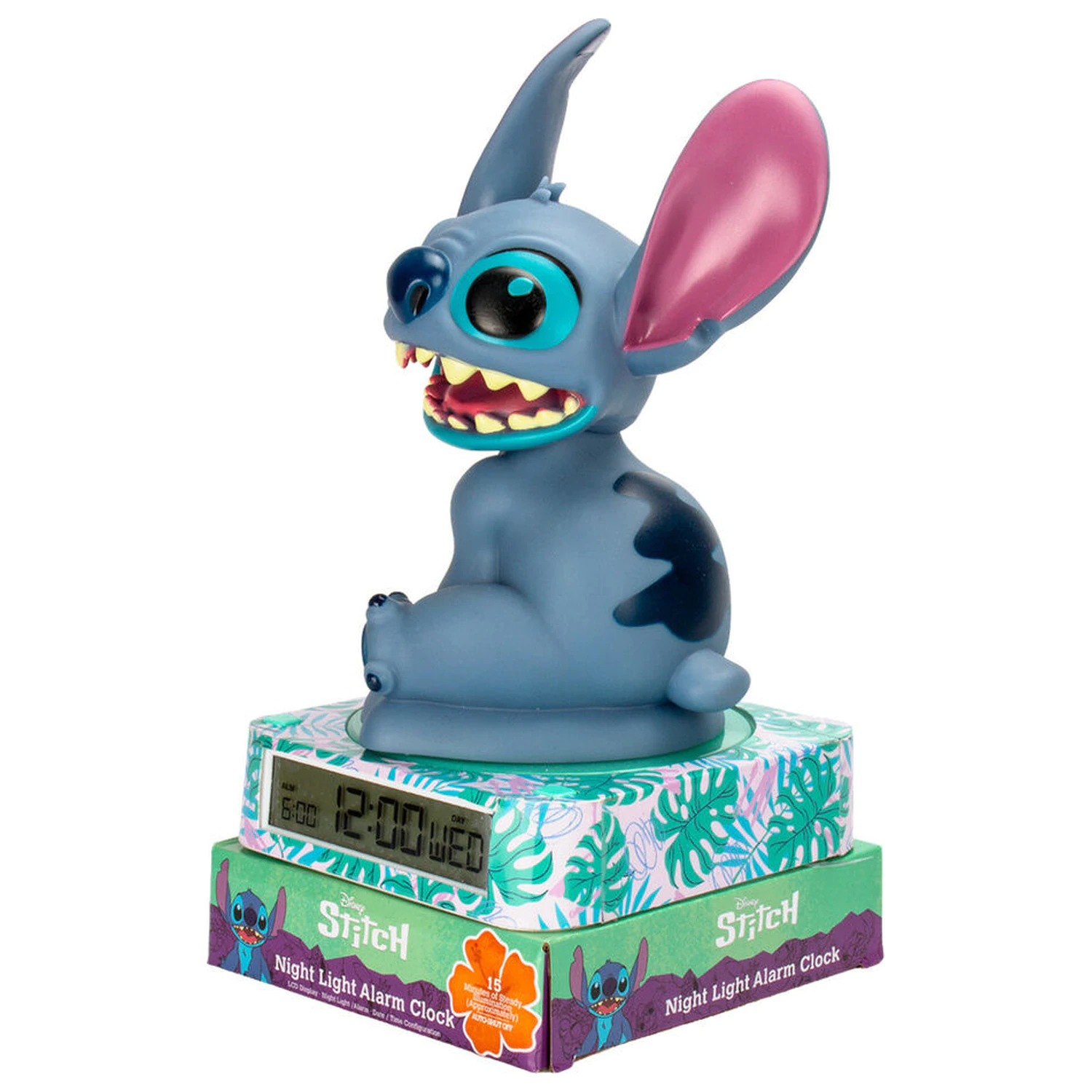 Disney Stitch 3D lampa s alarmom fotografija proizvoda