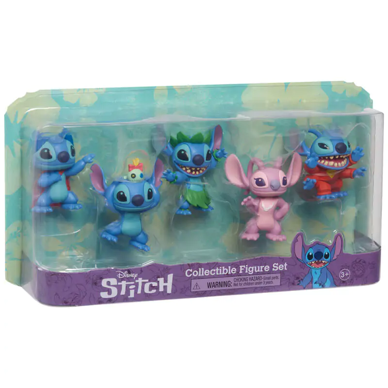 Disney Stitch pakiranje 5 figura 7cm fotografija proizvoda