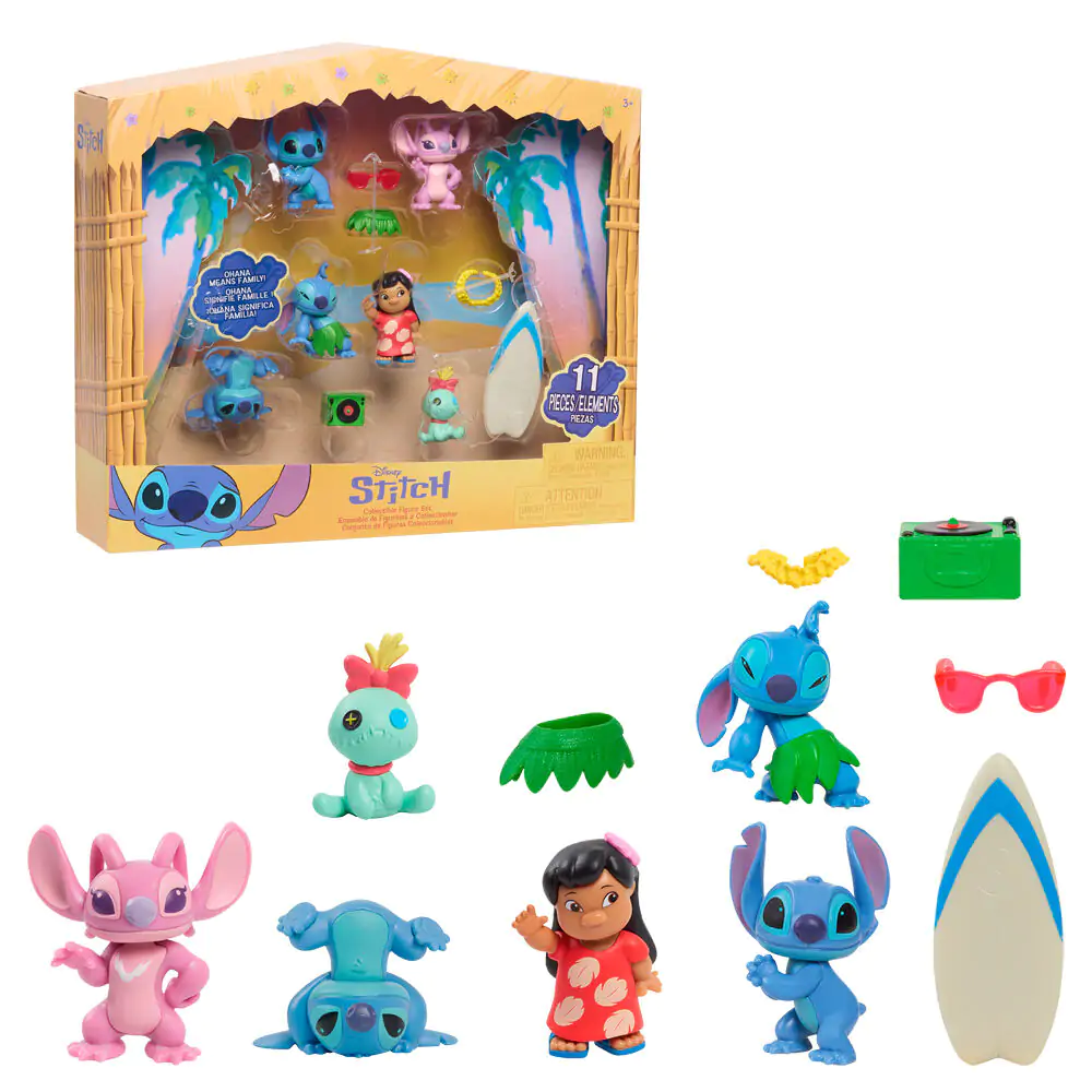 Disney Stitch paket 6 figura 5 cm fotografija proizvoda