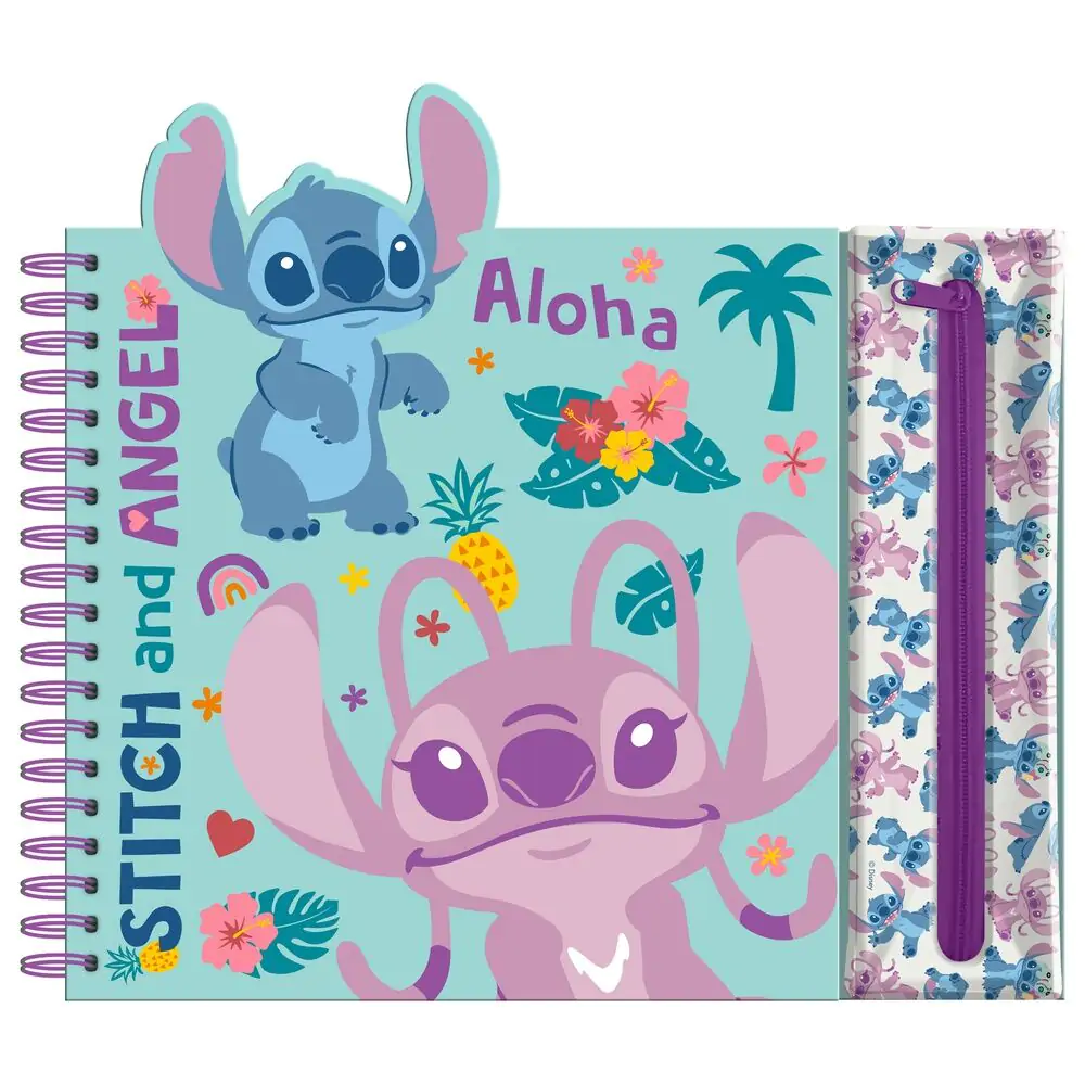 Disney Stitch Activity bilježnica s uklonjivim etuiem fotografija proizvoda