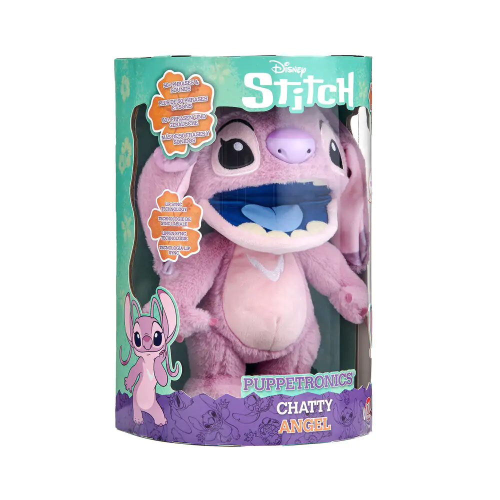 Disney Stitch Angel električna interaktivna lutka figura 30 cm fotografija proizvoda