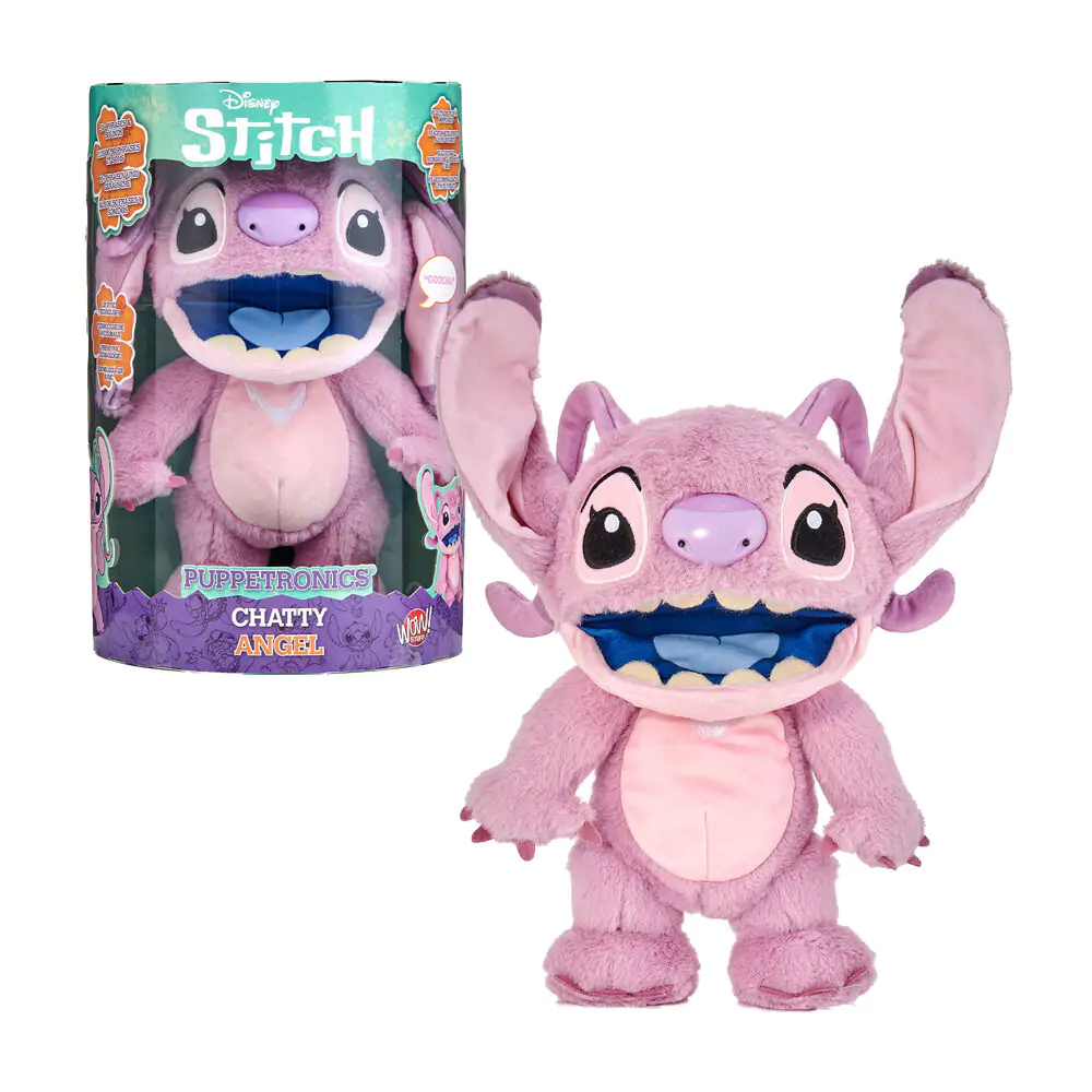 Disney Stitch Angel električna interaktivna lutka figura 30 cm fotografija proizvoda