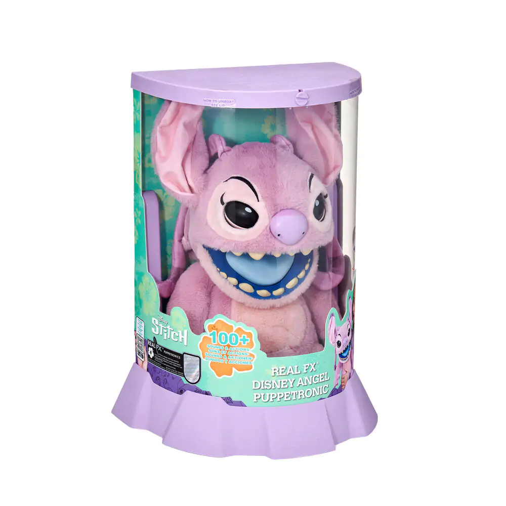 Disney Stitch Angel električna interaktivna lutka figura 45 cm fotografija proizvoda