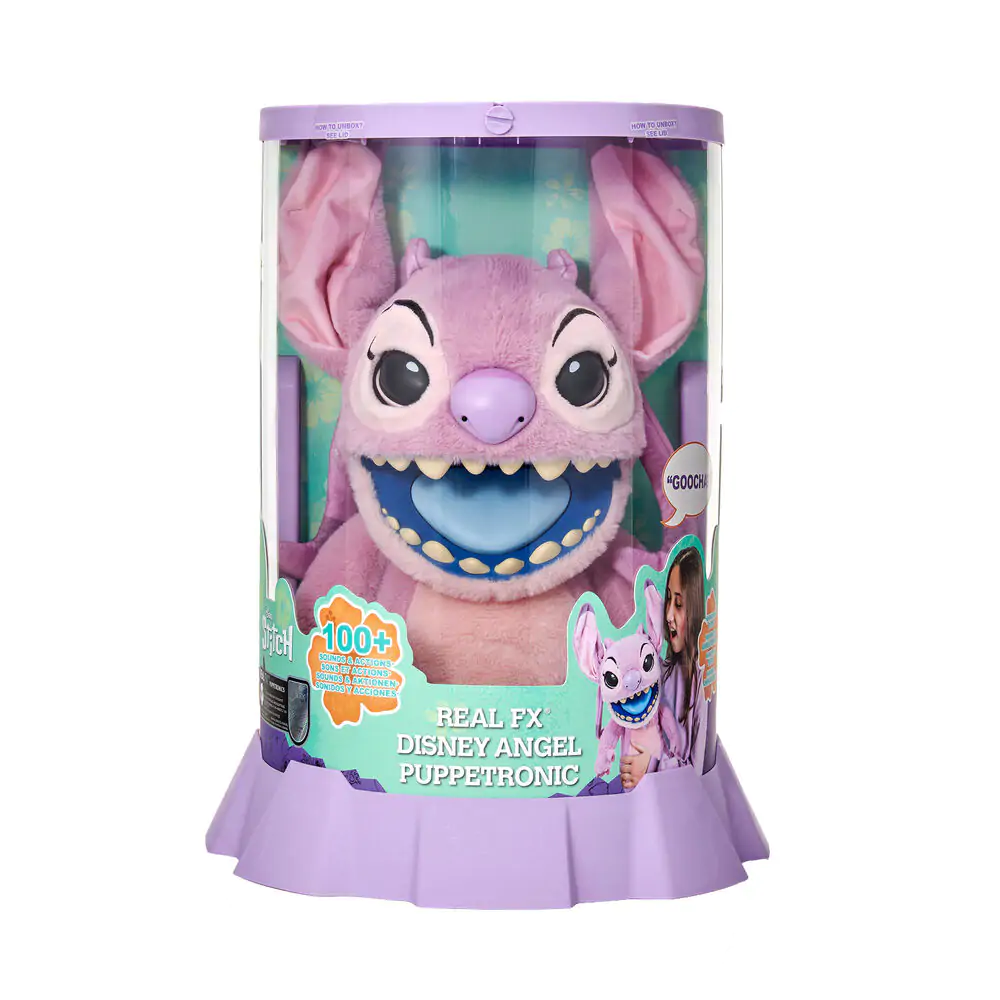 Disney Stitch Angel električna interaktivna lutka figura 45 cm fotografija proizvoda