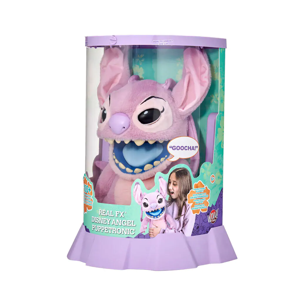 Disney Stitch Angel električna interaktivna lutka figura 45 cm fotografija proizvoda