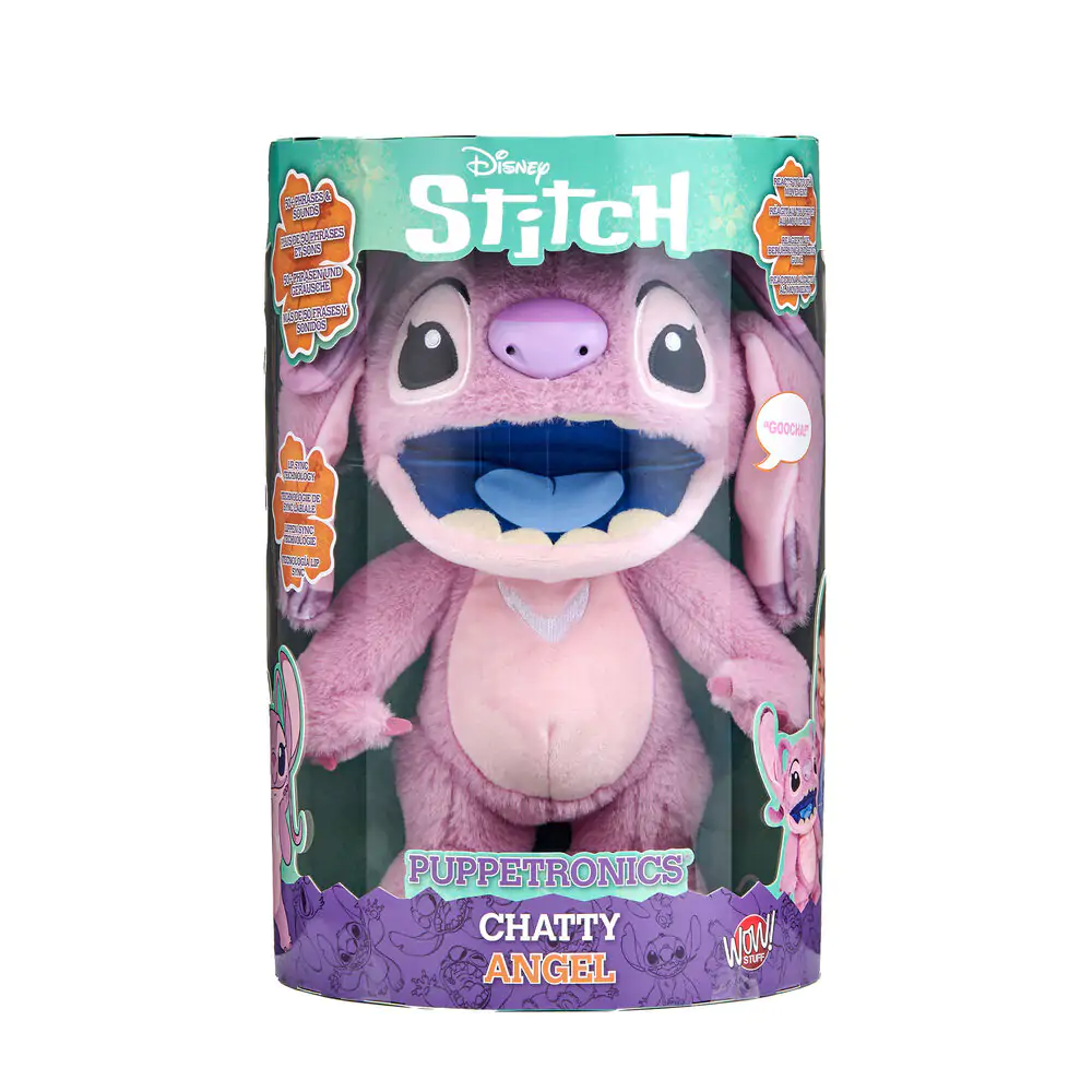 Disney Stitch Angel električna interaktivna lutka figura 30 cm fotografija proizvoda