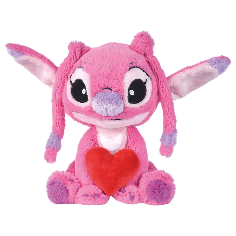Disney Stitch Angel heart plišana igračka 25cm fotografija proizvoda
