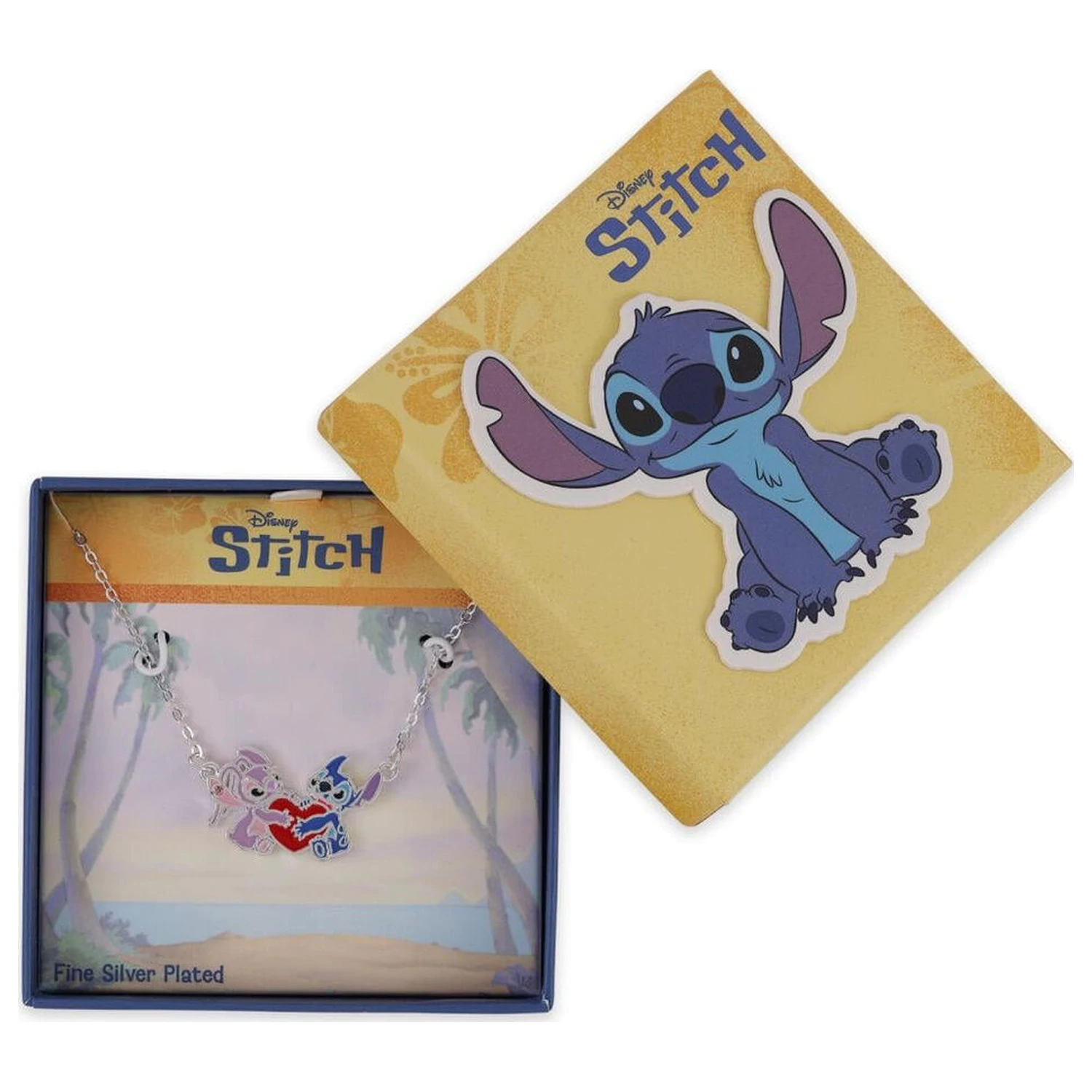 Disney Stitch & Angel ogrlica fotografija proizvoda