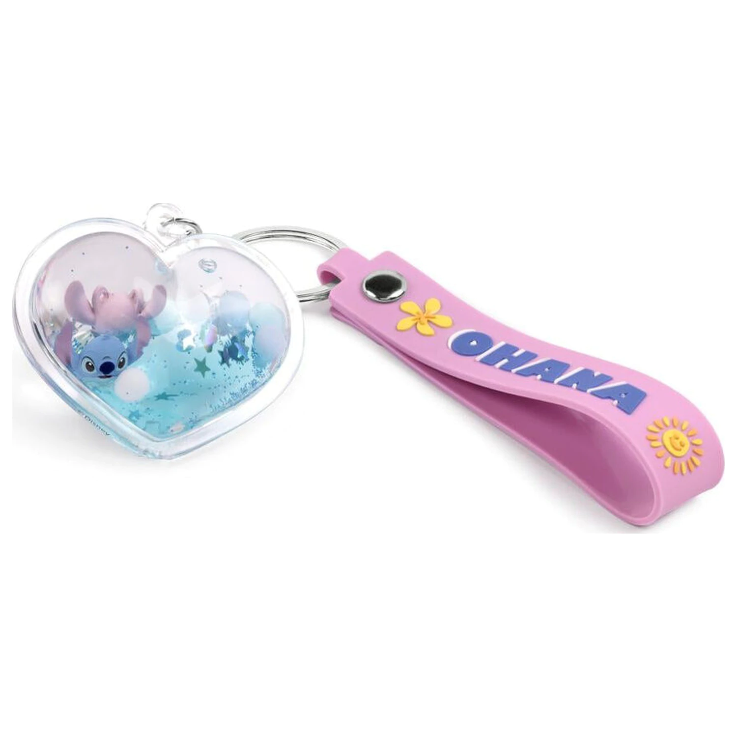 Disney Stitch & Angel Ohana Srce privjesak za ključeve fotografija proizvoda