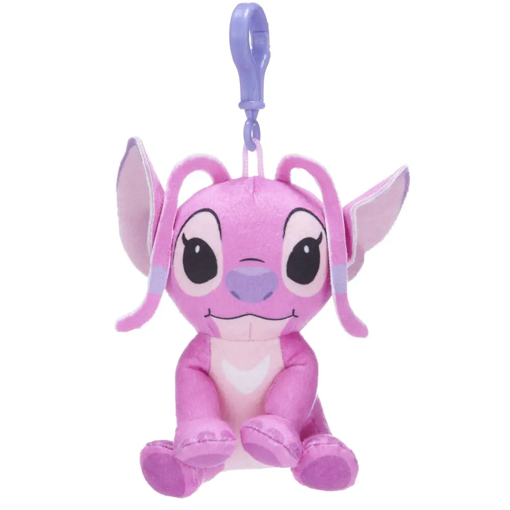 Disney Stitch Angel plišani privjesak za ključeve 10 cm fotografija proizvoda