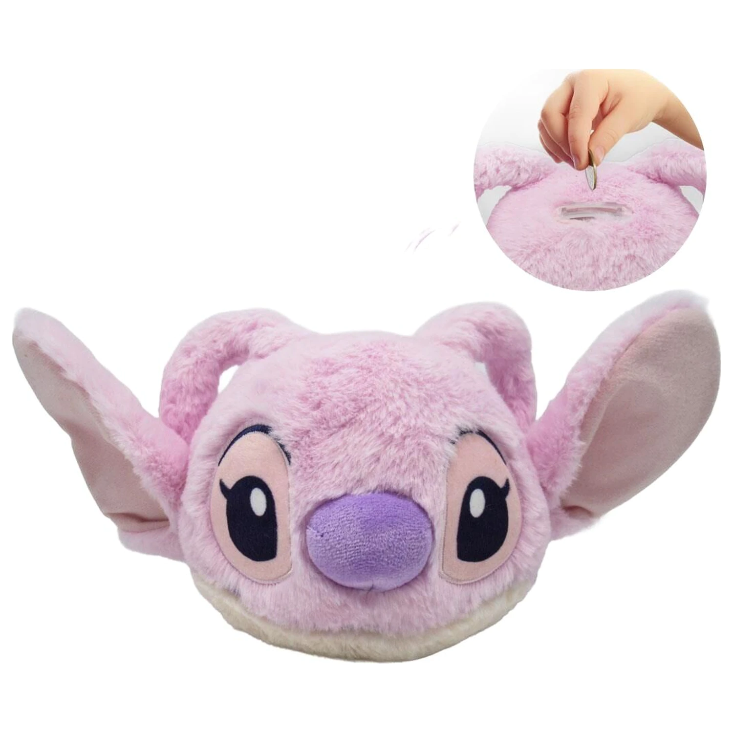 Disney Stitch Angel plišana kasica prasica fotografija proizvoda